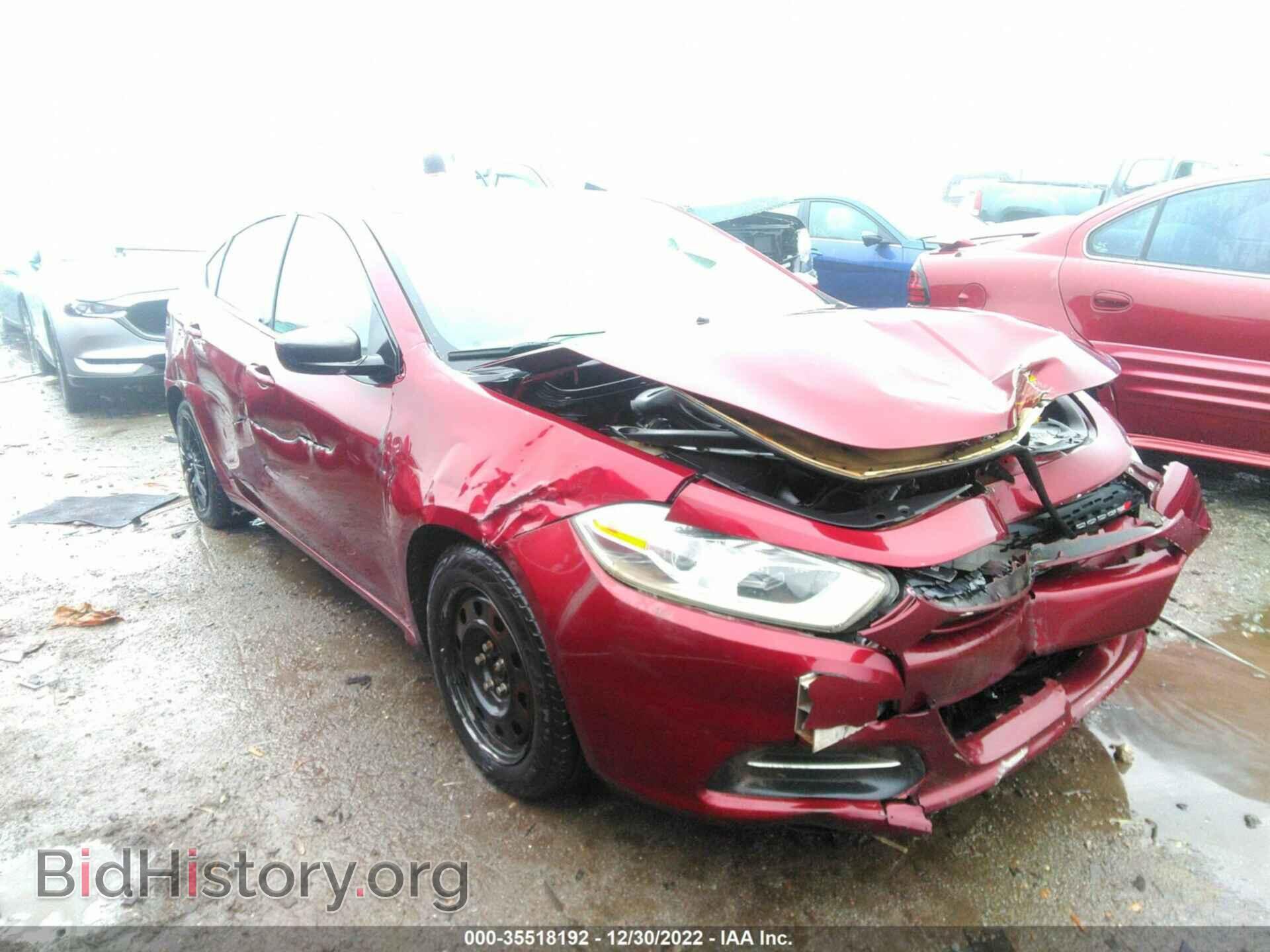 Фотография 1C3CDFAA4FD315577 - DODGE DART 2015