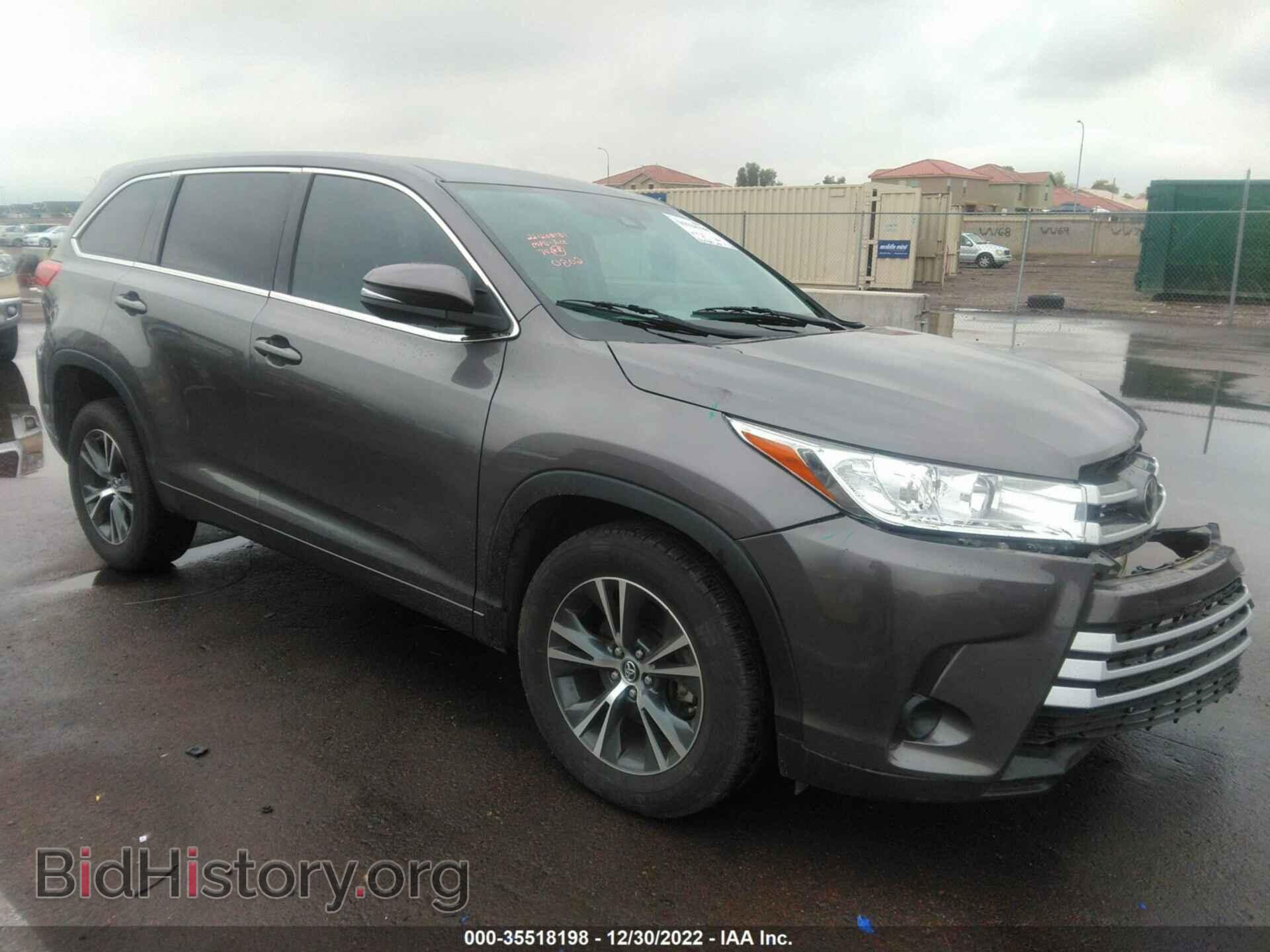 Фотография 5TDZZRFH5HS200802 - TOYOTA HIGHLANDER 2017