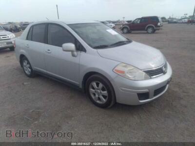 2007 Nissan VERSA 1.8 SL, белый — VIN 3N1BC11E47L414205, IAAI