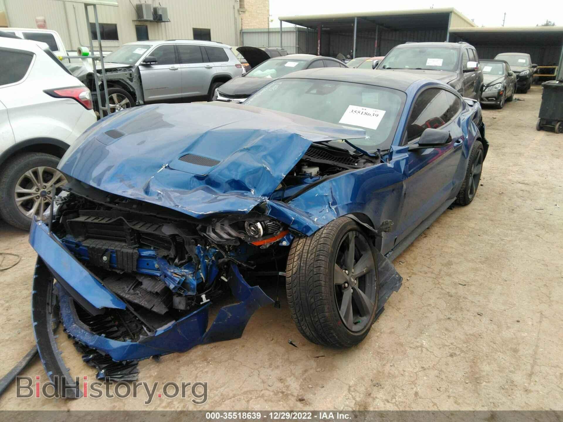 2022 FORD MUSTANG - VIN: 1FA6P8TH4N5145614 - Фото 2