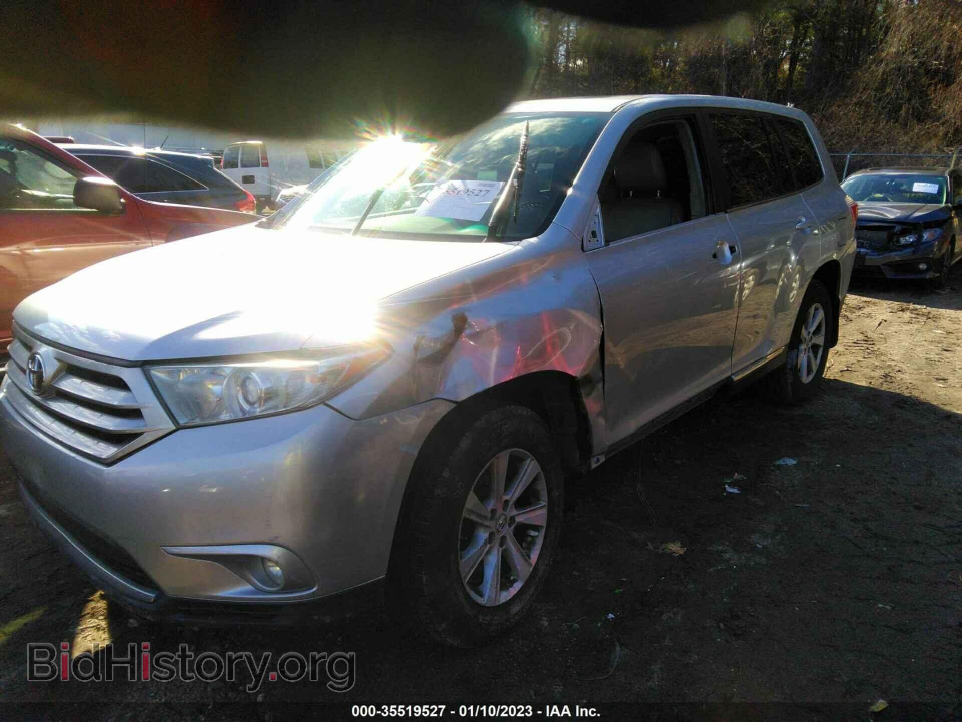 2012 TOYOTA HIGHLANDER - VIN: 5TDBK3EH8CS164472 - Фото 2
