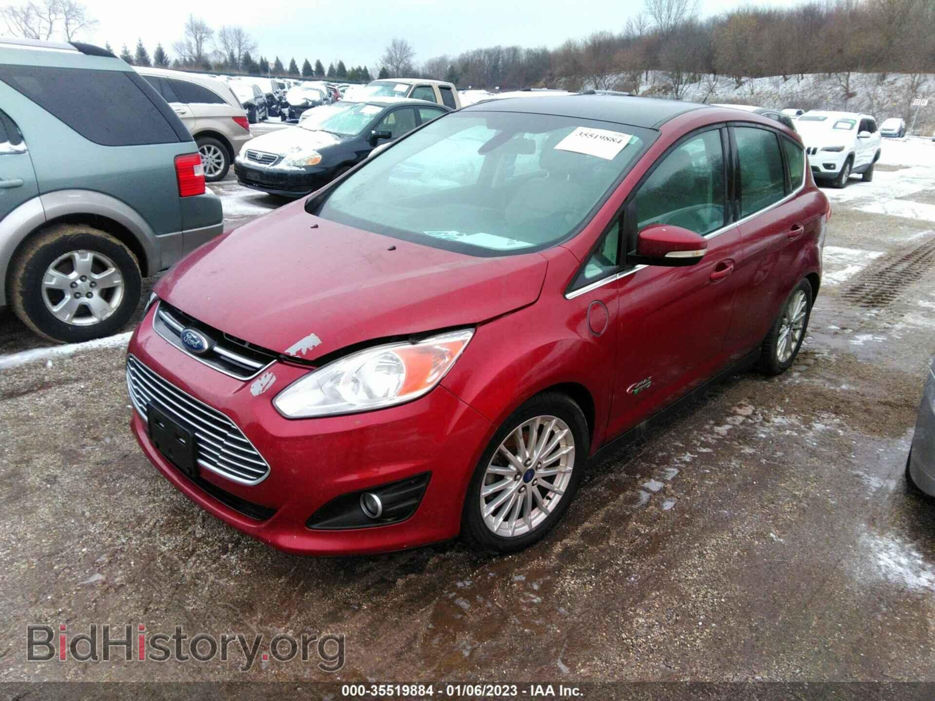 2014 FORD C-MAX ENERGI - VIN: 1FADP5CU2EL518907 - Фото 2