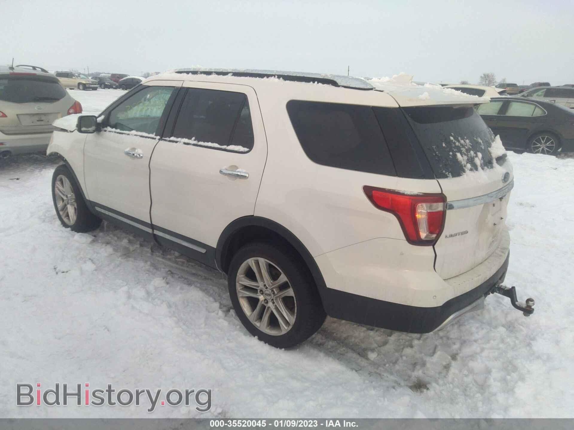 2016 FORD EXPLORER - VIN: 1FM5K8F85GGD06720 - Фото 3