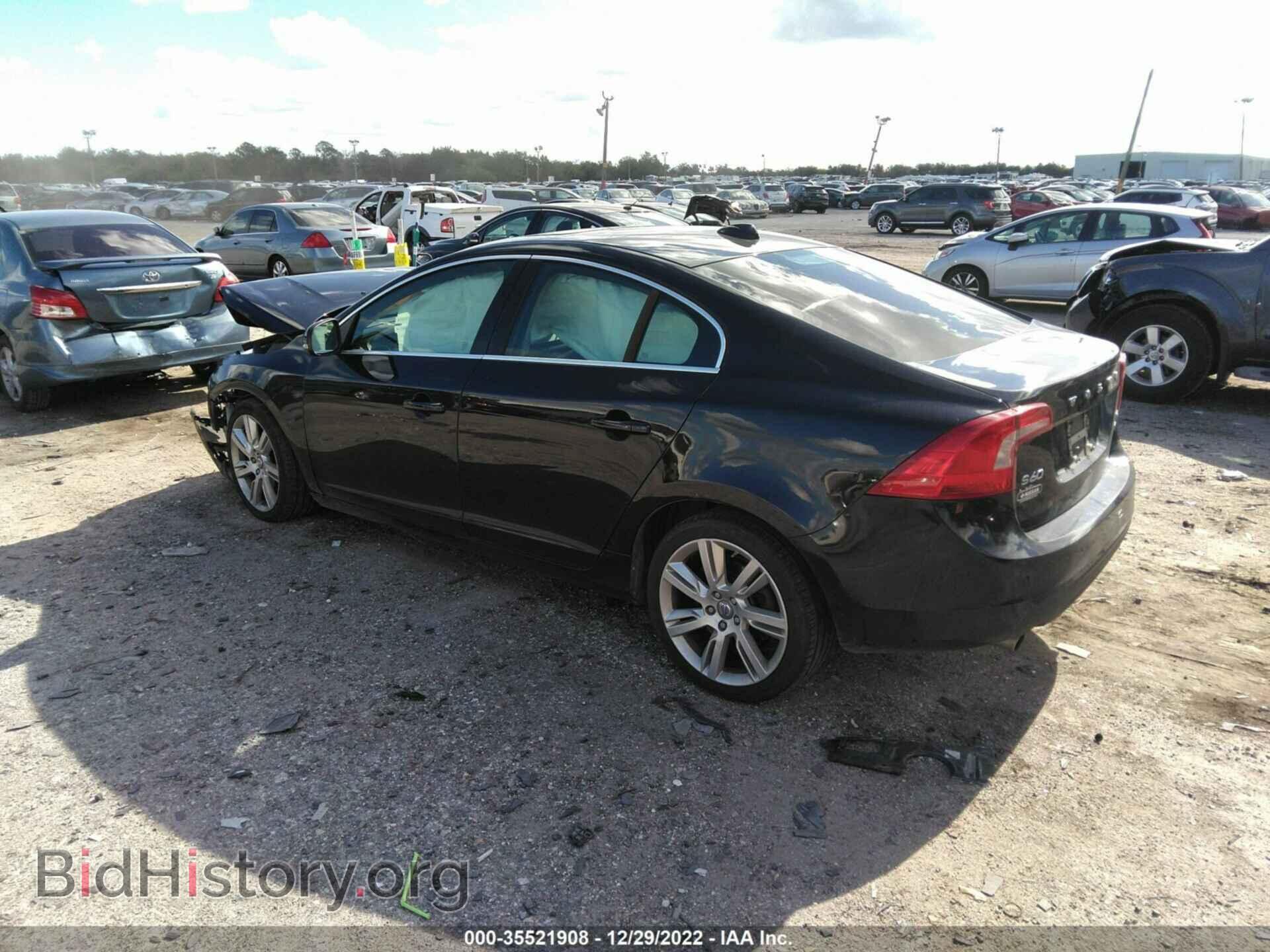 2013 VOLVO S60 - VIN: YV1902FH5D2187272 - Фото 3