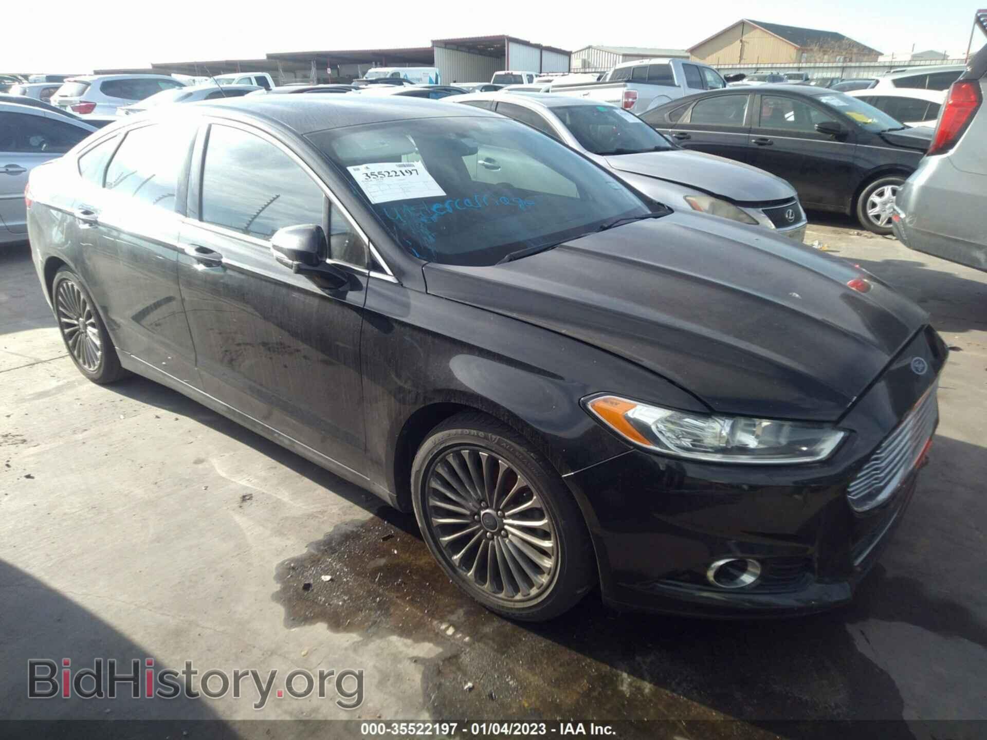 Фотография 3FA6P0K98DR279727 - FORD FUSION 2013