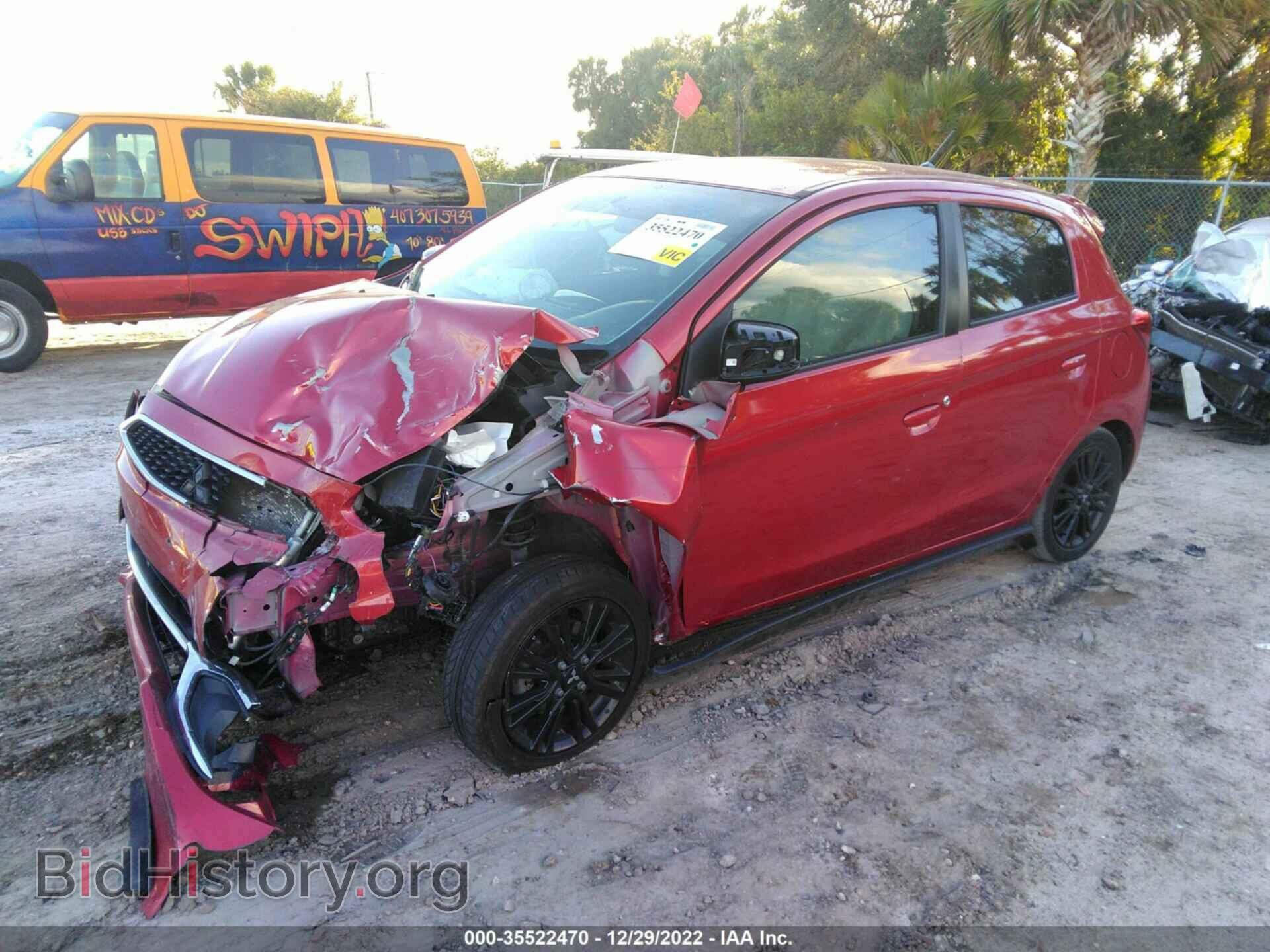 2019 MITSUBISHI MIRAGE - VIN: ML32A5HJ3KH014949 - Фото 2