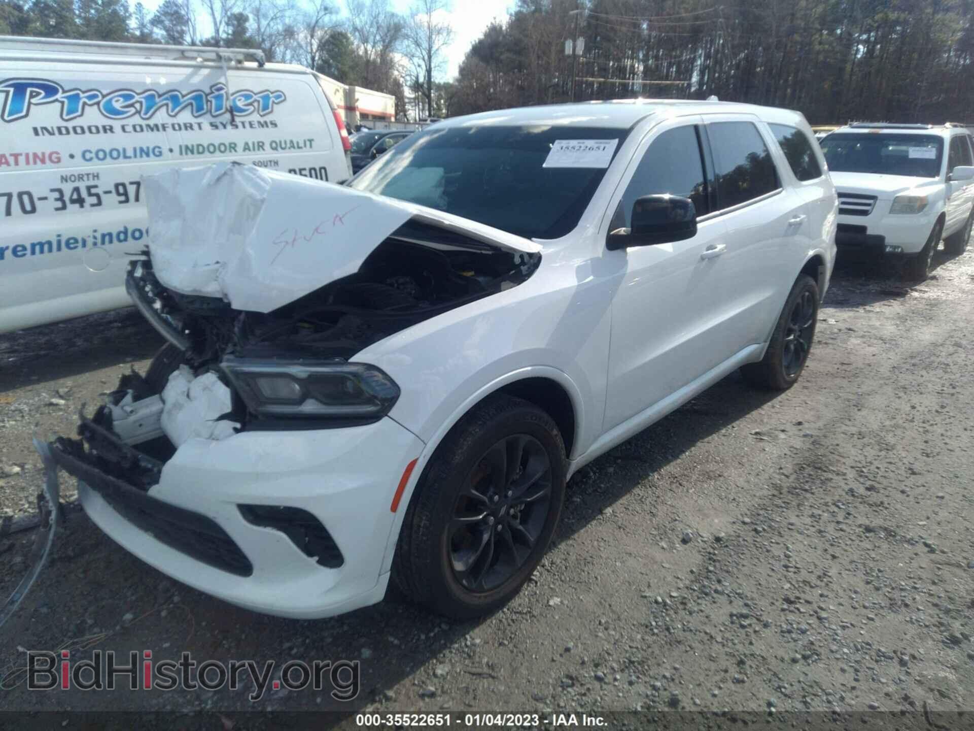 2021 DODGE DURANGO - VIN: 1C4RDJDG3MC520836 - Фото 2
