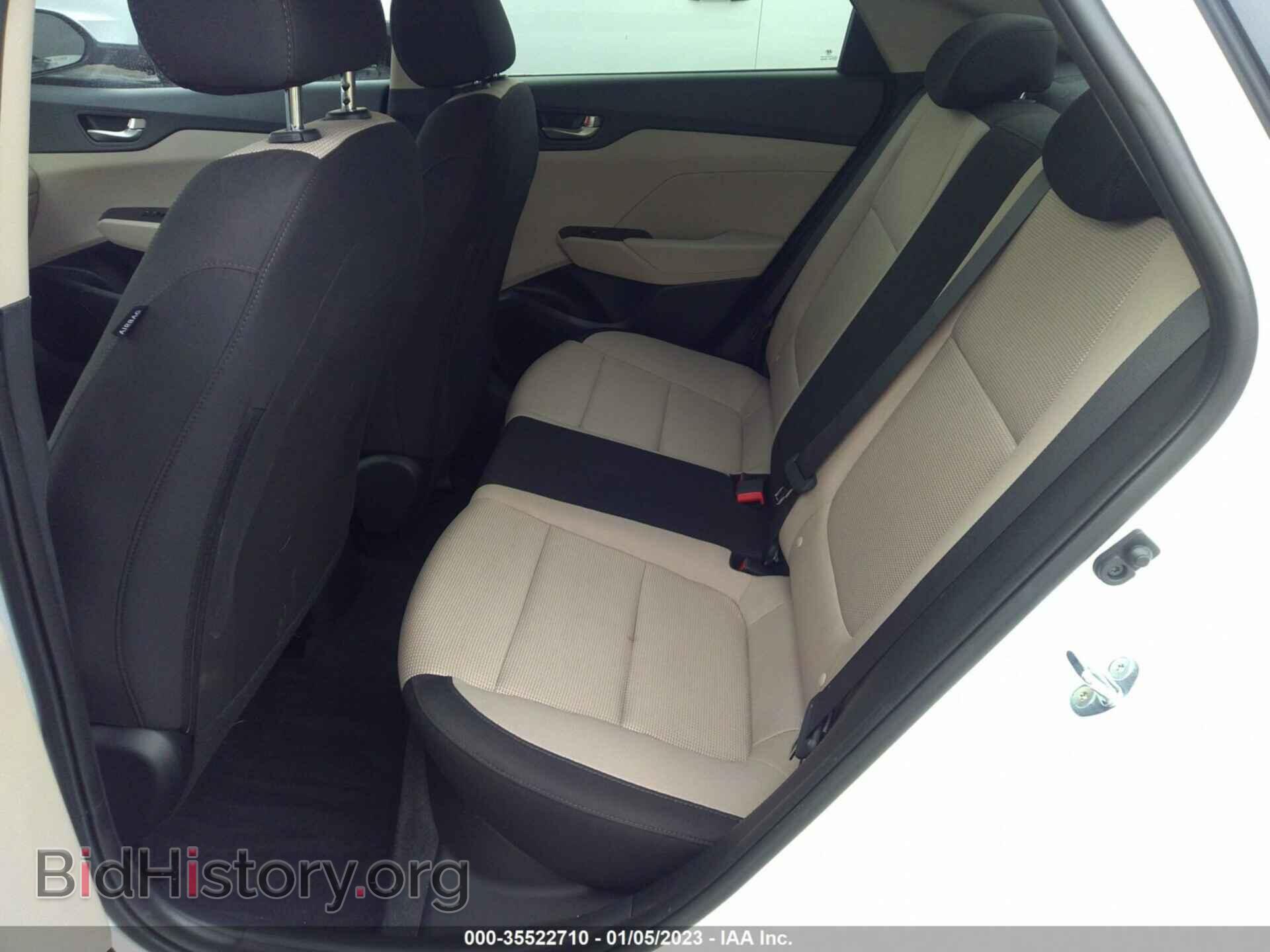 2022 HYUNDAI ACCENT - VIN: 3KPC24A67NE184420 - Фото 8