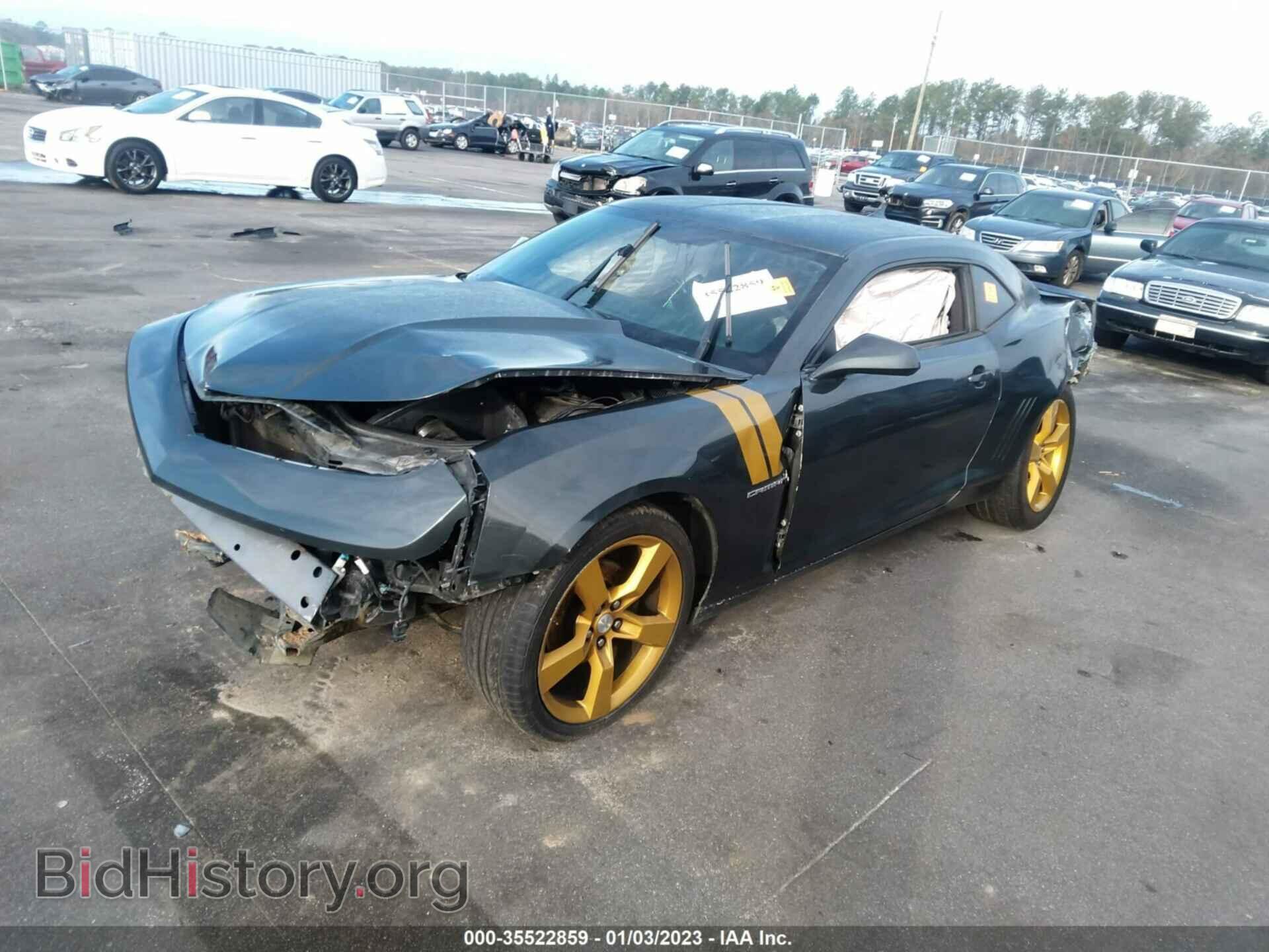 2012 CHEVROLET CAMARO - VIN: 2G1FB1E31C9172229 - Фото 2