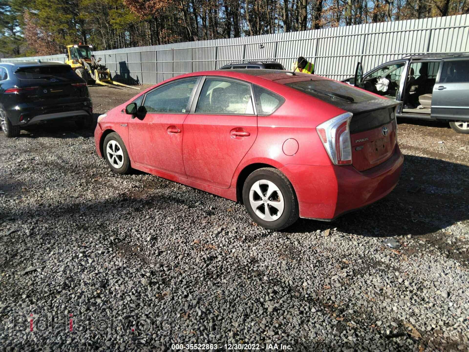2013 TOYOTA PRIUS - VIN: JTDKN3DU4D1663287 - Фото 3