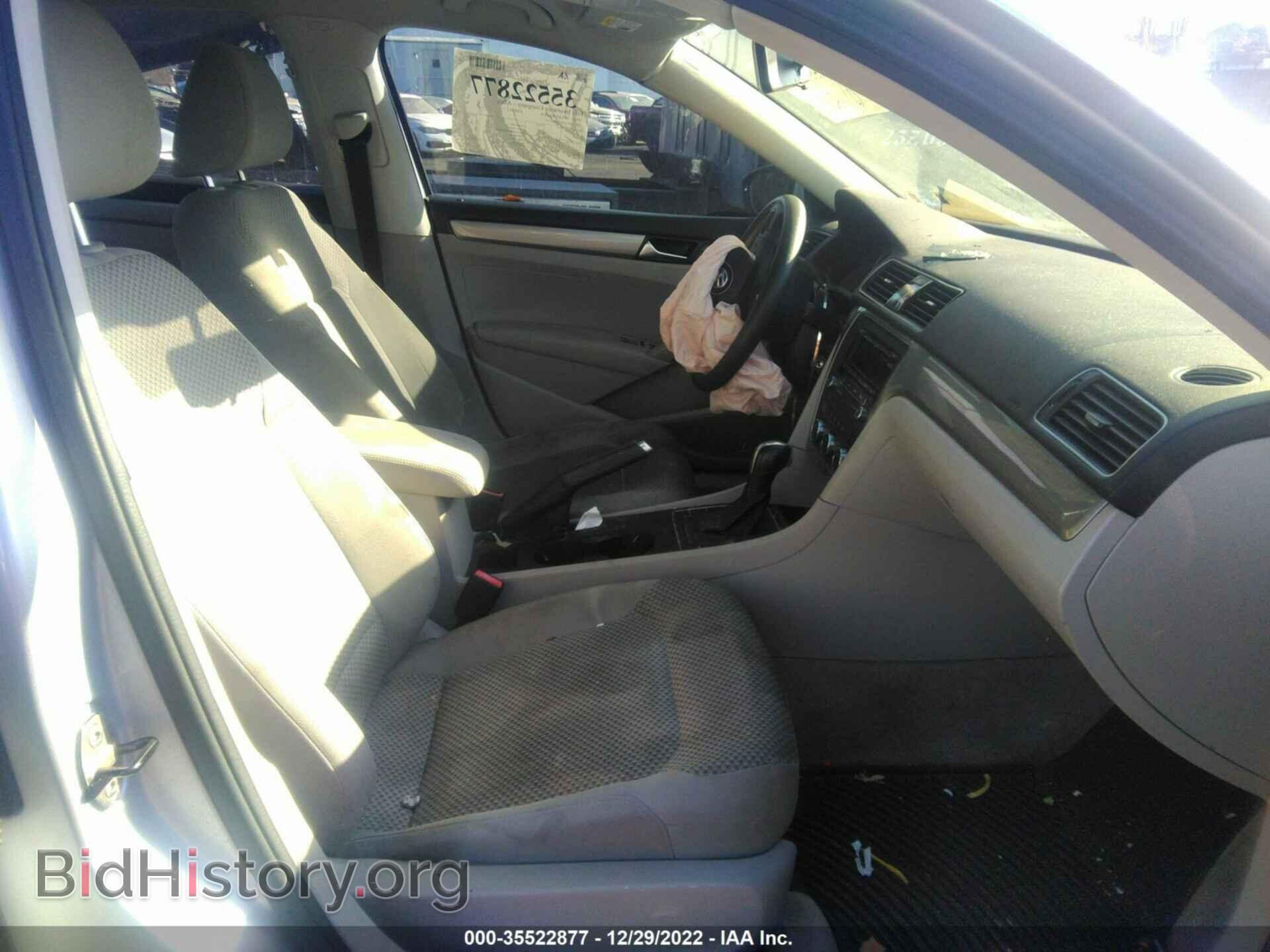 2012 VOLKSWAGEN PASSAT - VIN: 1VWAP7A37CC035975 - Фото 5