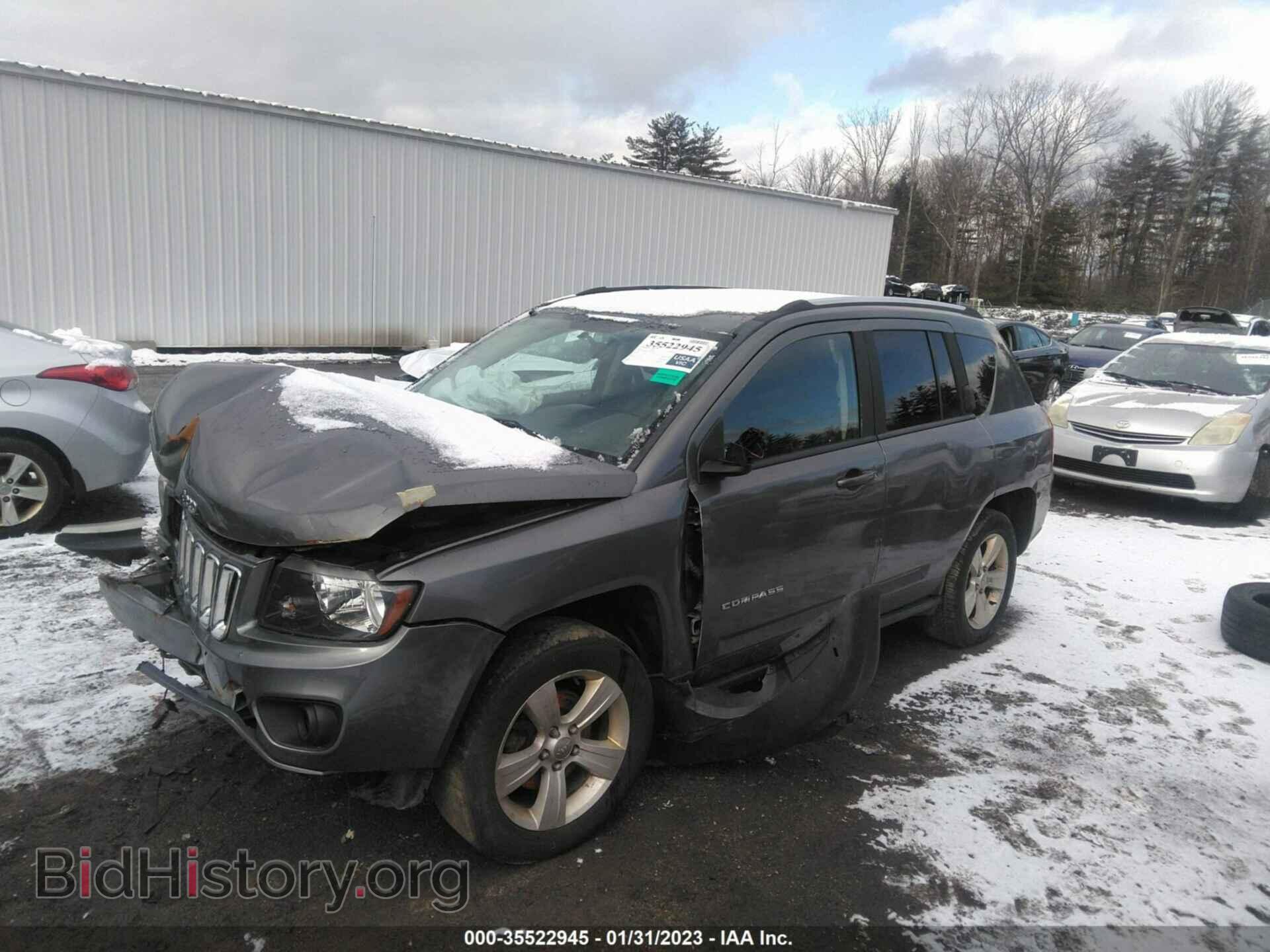 2014 JEEP COMPASS - VIN: 1C4NJDBB1ED591559 - Фото 2