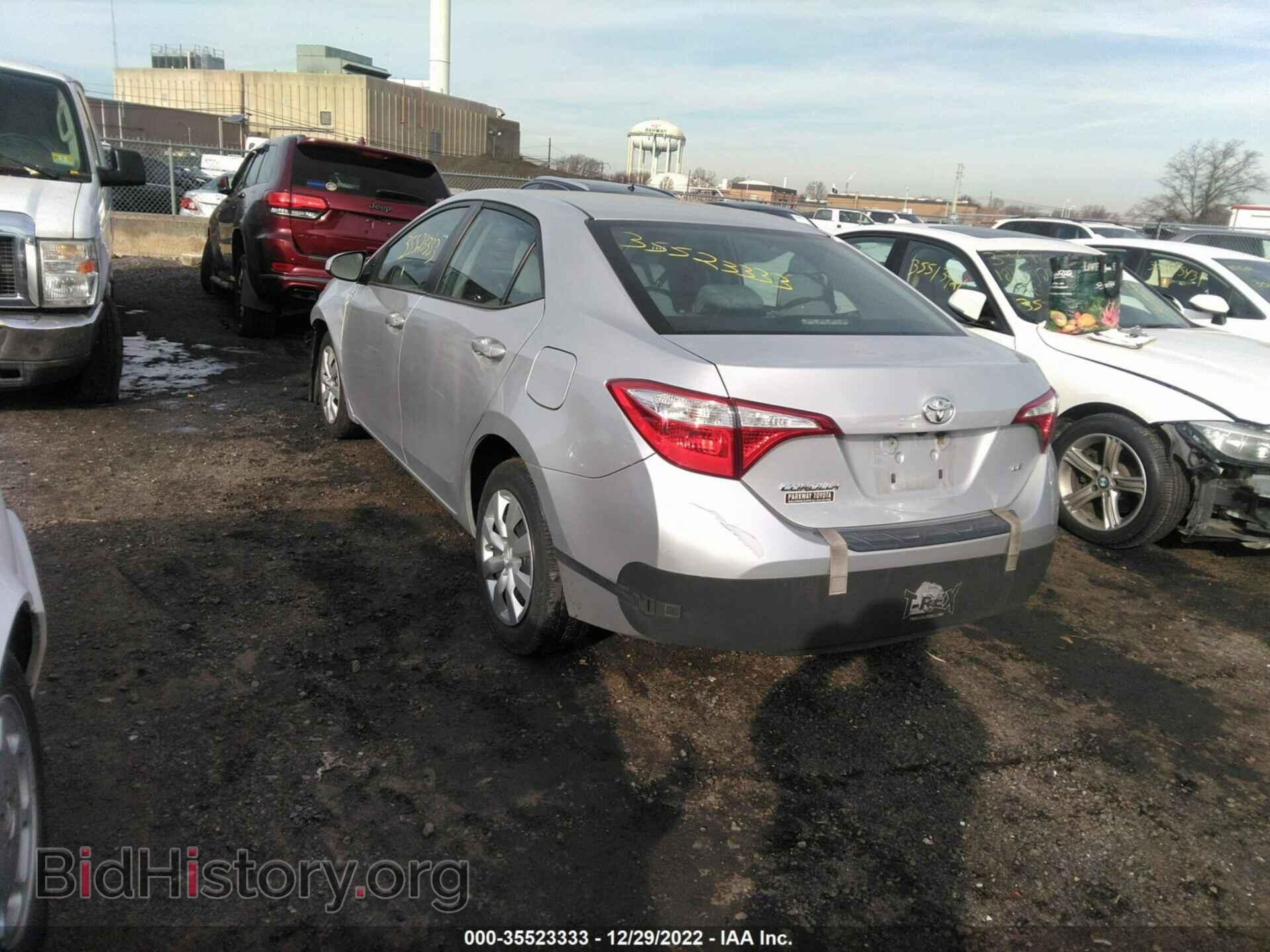 2014 TOYOTA COROLLA - VIN: 2T1BURHE6EC164366 - Photo 3