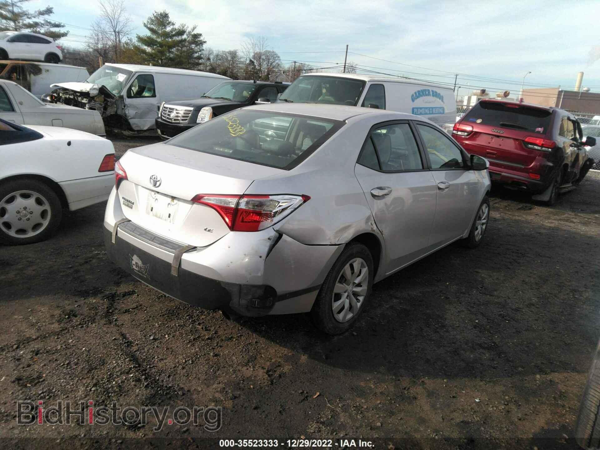 2014 TOYOTA COROLLA - VIN: 2T1BURHE6EC164366 - Photo 4
