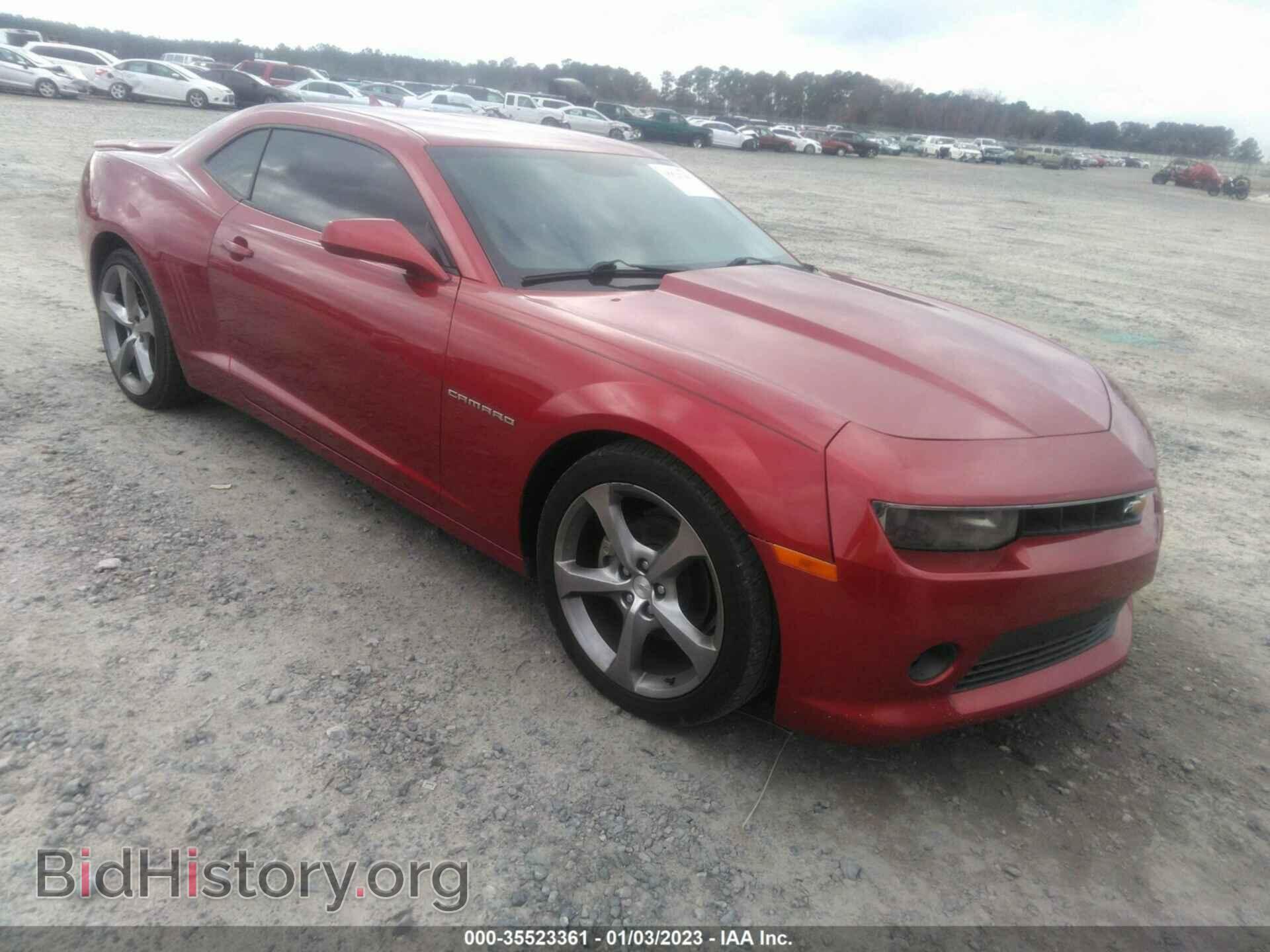 Photo 2G1FB1E38E9316054 - CHEVROLET CAMARO 2014