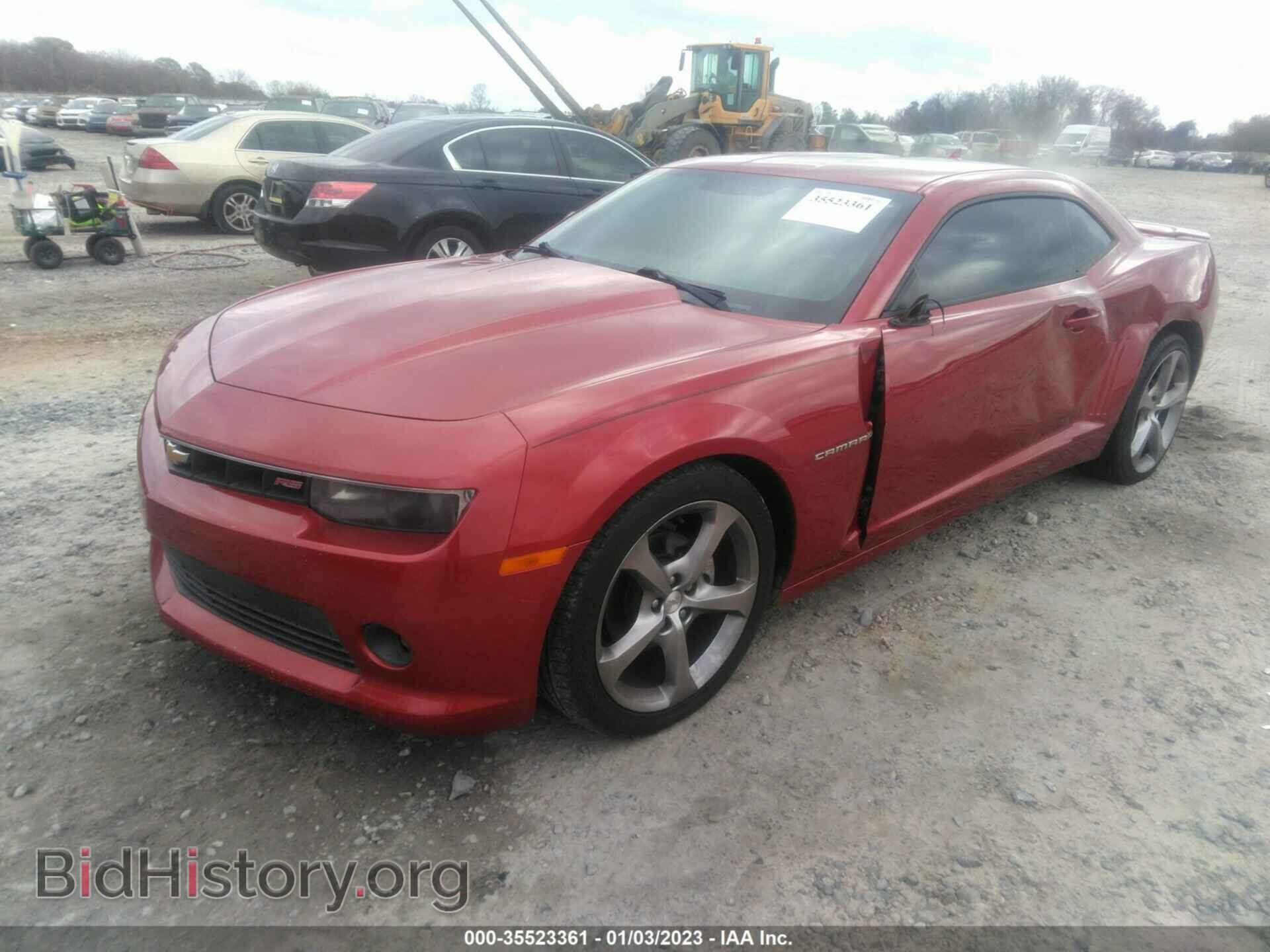 2014 CHEVROLET CAMARO - VIN: 2G1FB1E38E9316054 - Фото 2