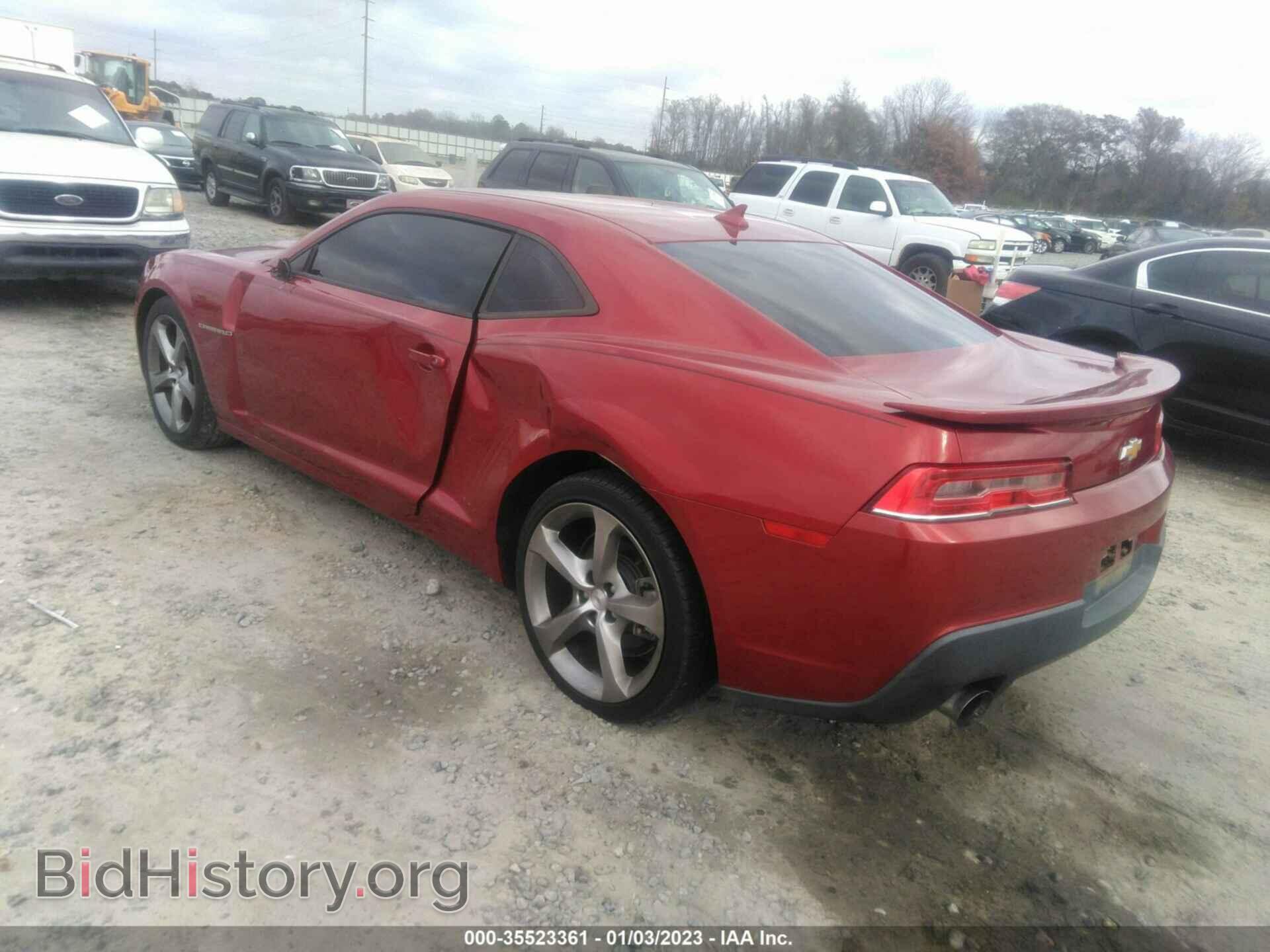 2014 CHEVROLET CAMARO - VIN: 2G1FB1E38E9316054 - Фото 3