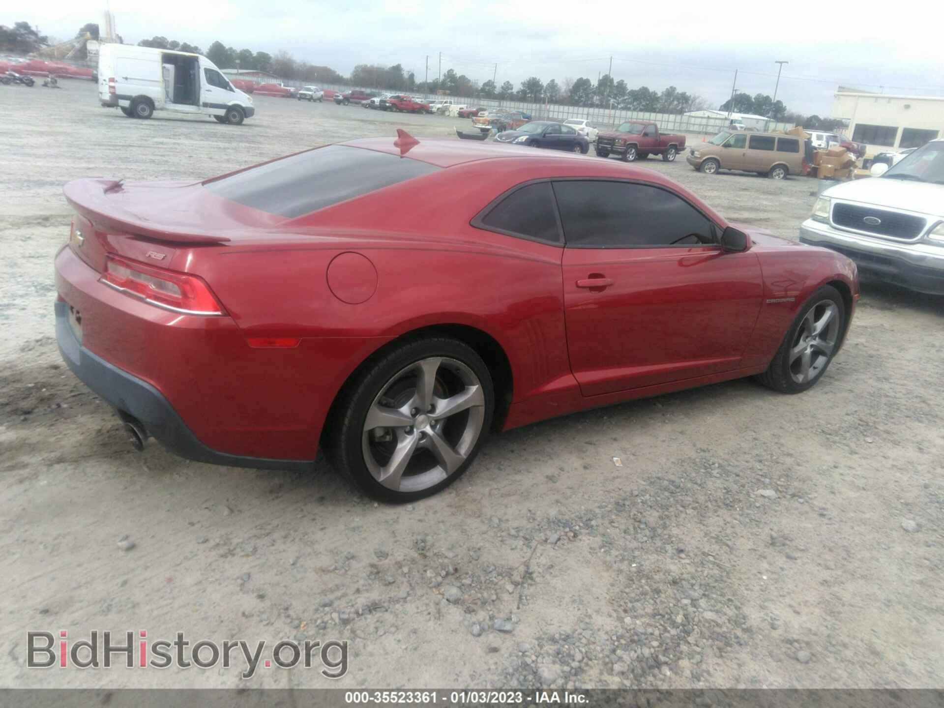 2014 CHEVROLET CAMARO - VIN: 2G1FB1E38E9316054 - Фото 4