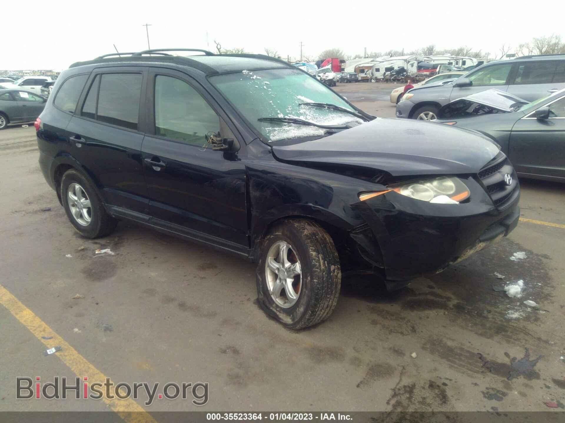 Photo 5NMSG73D28H217928 - HYUNDAI SANTA FE 2008