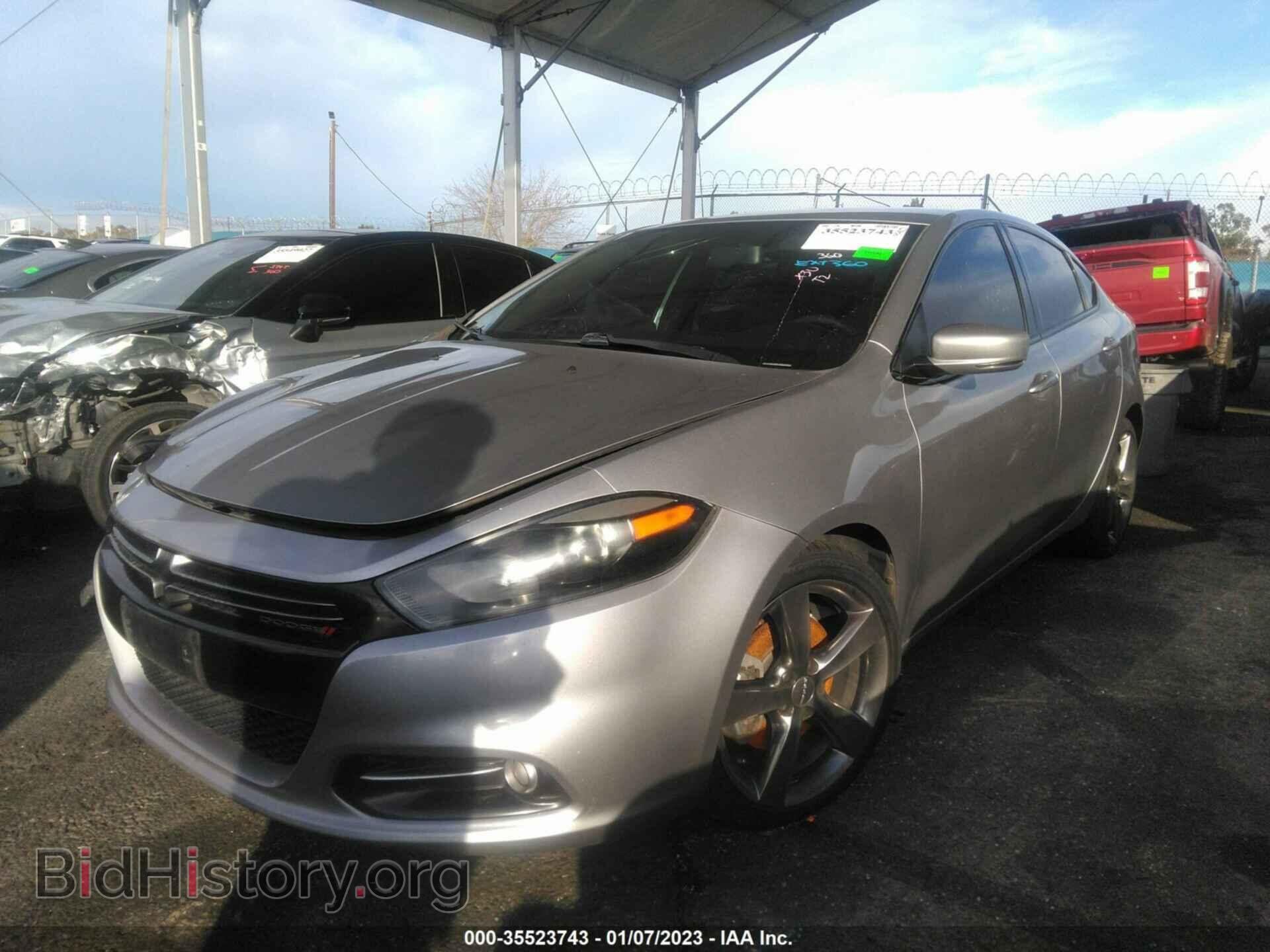2015 DODGE DART - VIN: 1C3CDFEBXFD119405 - Фото 2