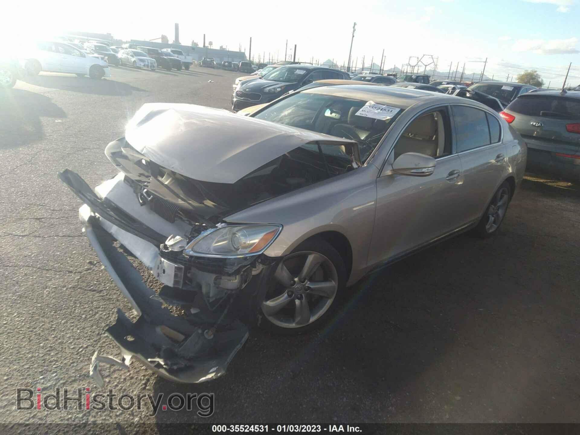 2010 LEXUS GS 350 - VIN: JTHBE1KS7A0049999 - Фото 2