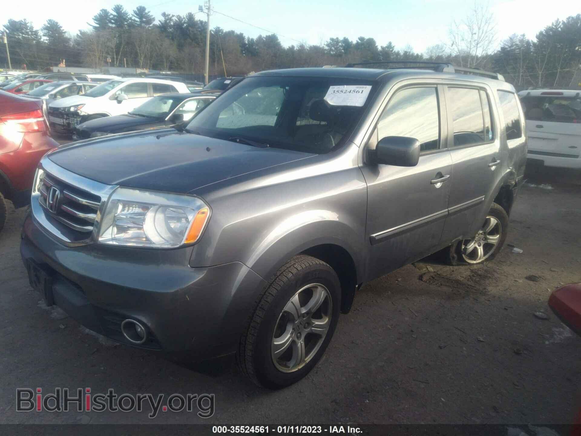 2013 HONDA PILOT - VIN: 5FNYF4H53DB051105 - Фото 2