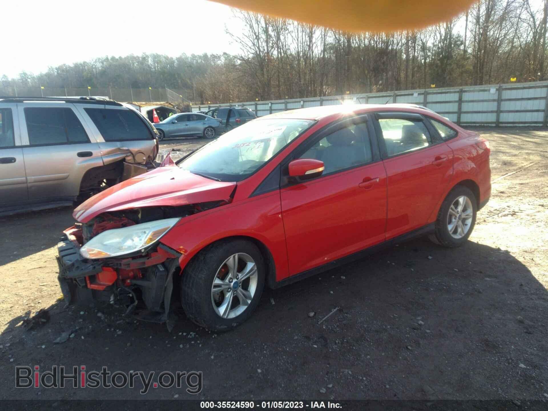 2013 FORD FOCUS - VIN: 1FADP3F23DL260166 - Фото 2