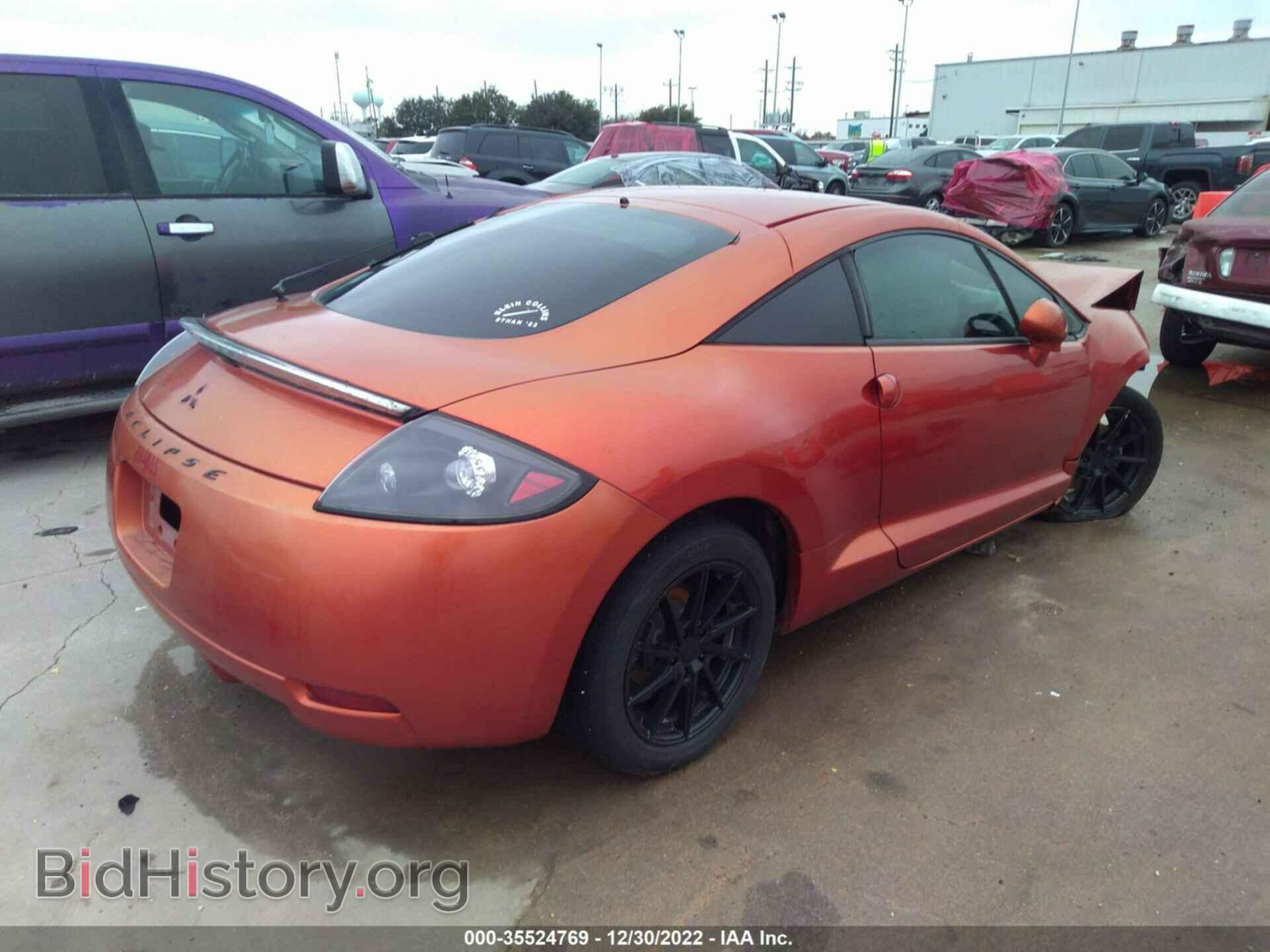 2007 MITSUBISHI ECLIPSE - VIN: 4A3AK24F47E045784 - Photo 4