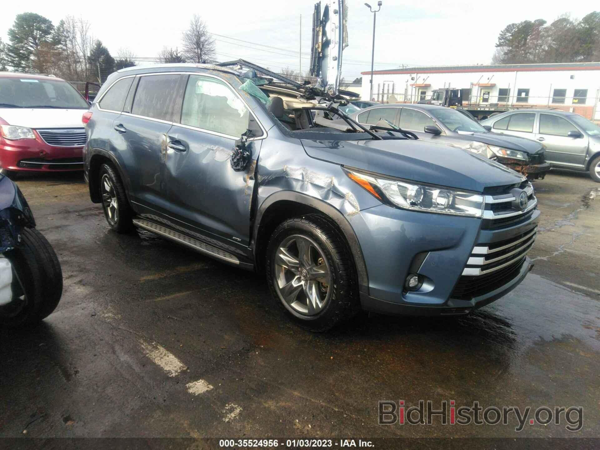 Photo 5TDDGRFH8KS059747 - TOYOTA HIGHLANDER 2019