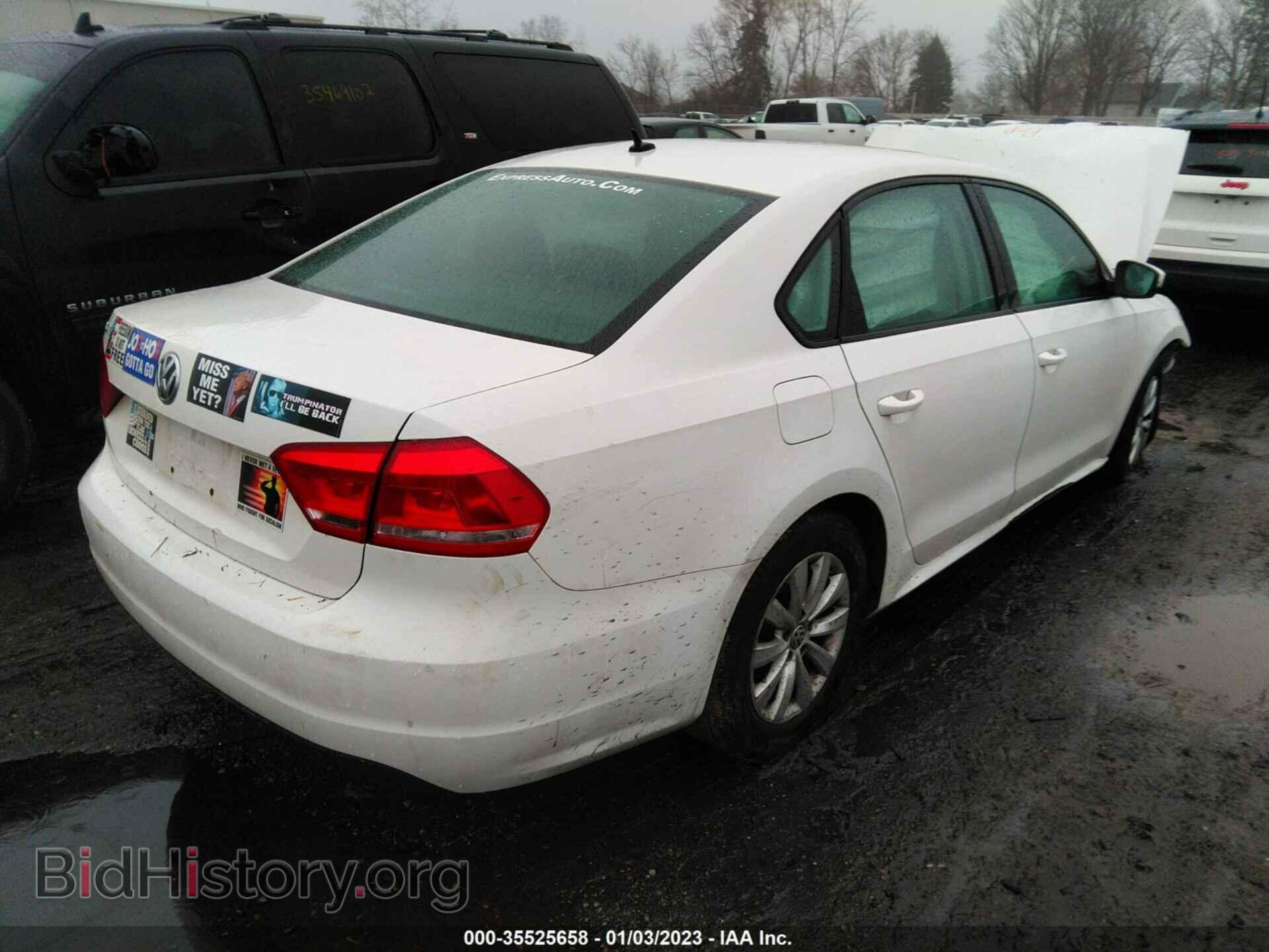 2013 VOLKSWAGEN PASSAT - VIN: 1VWAP7A38DC111575 - Фото 4