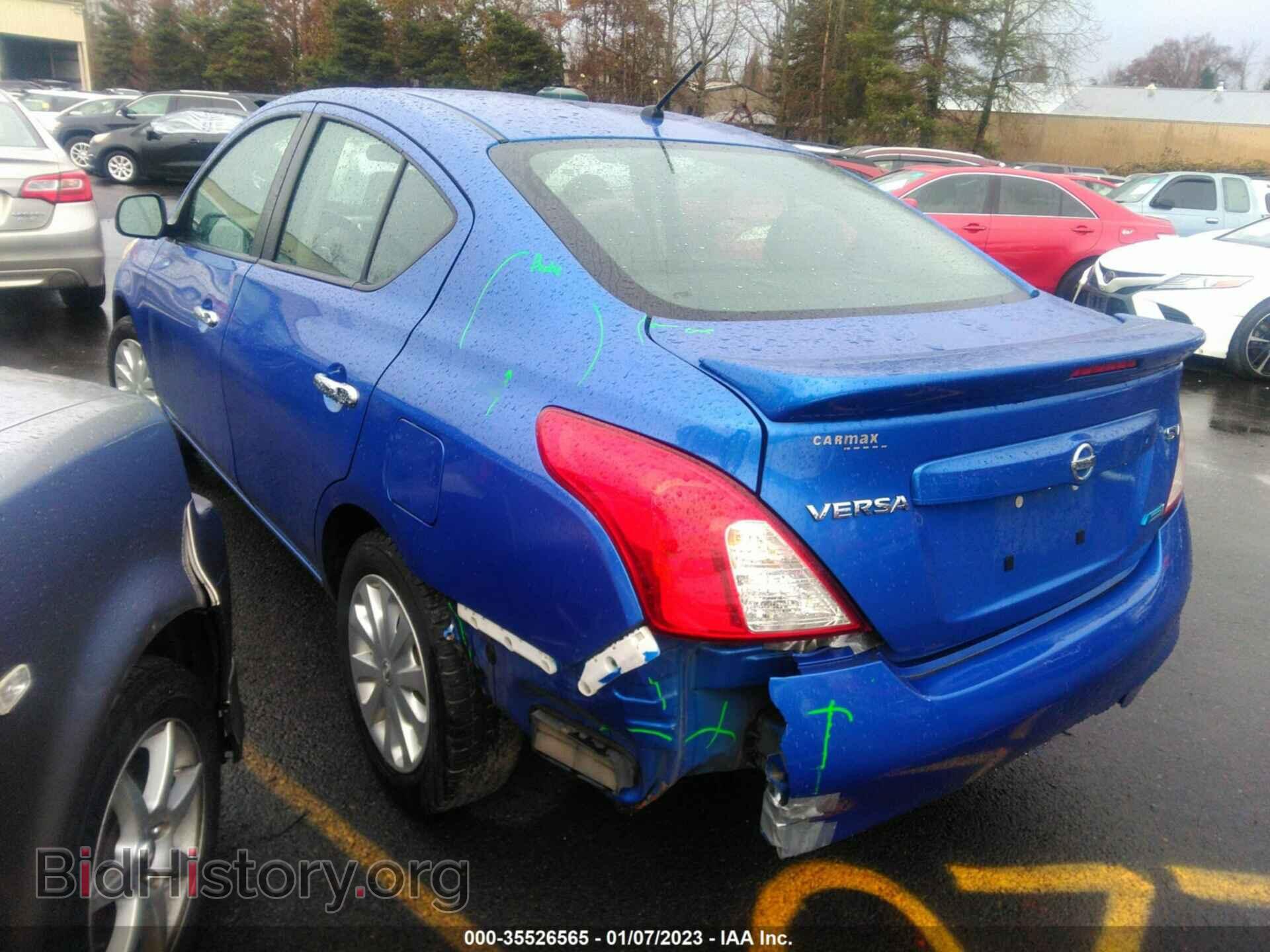 2013 NISSAN VERSA - VIN: 3N1CN7AP1DL854221 - Фото 3