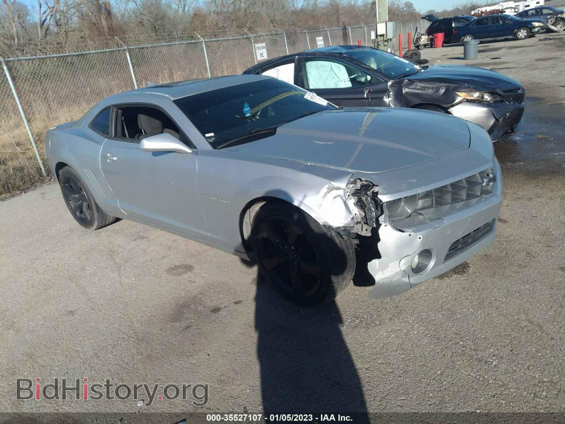Фотография 2G1FB1E35C9149004 - CHEVROLET CAMARO 2012