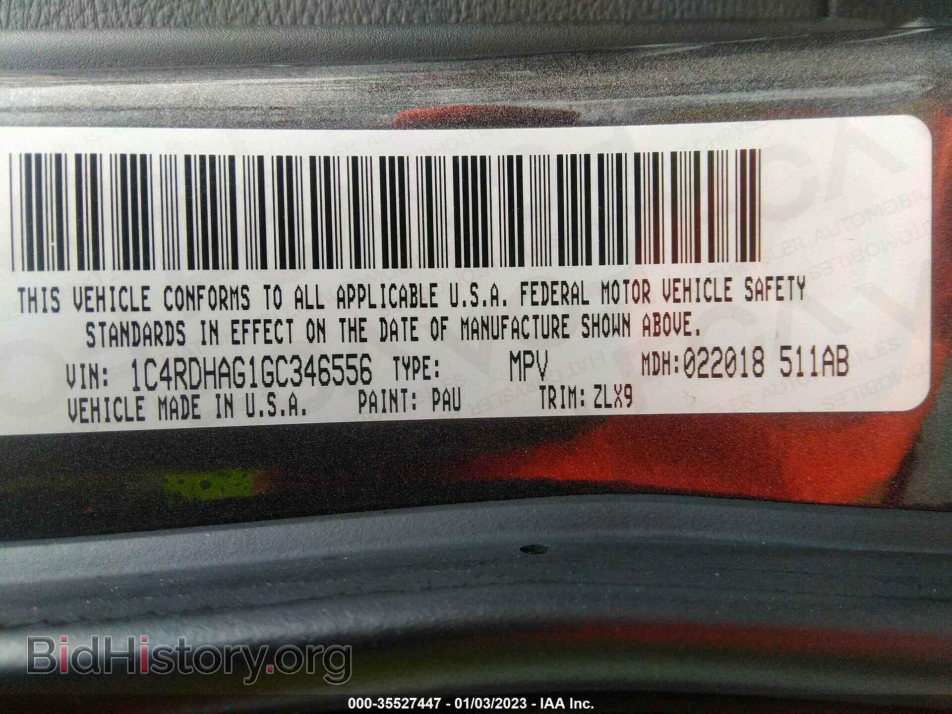 2016 DODGE DURANGO - VIN: 1C4RDHAG1GC346556 - Фото 9