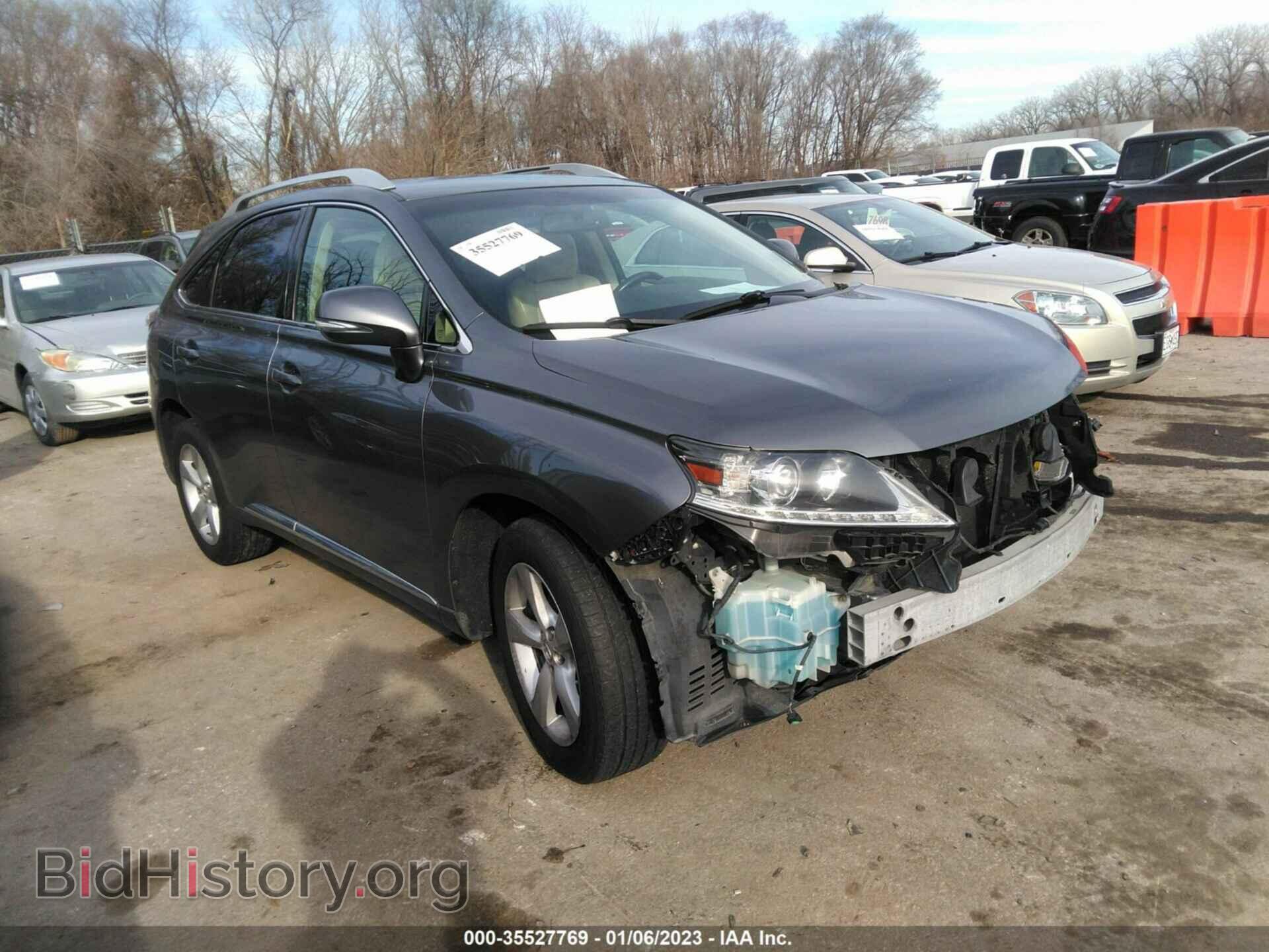 Фотография 2T2BK1BA1FC279550 - LEXUS RX 350 2015
