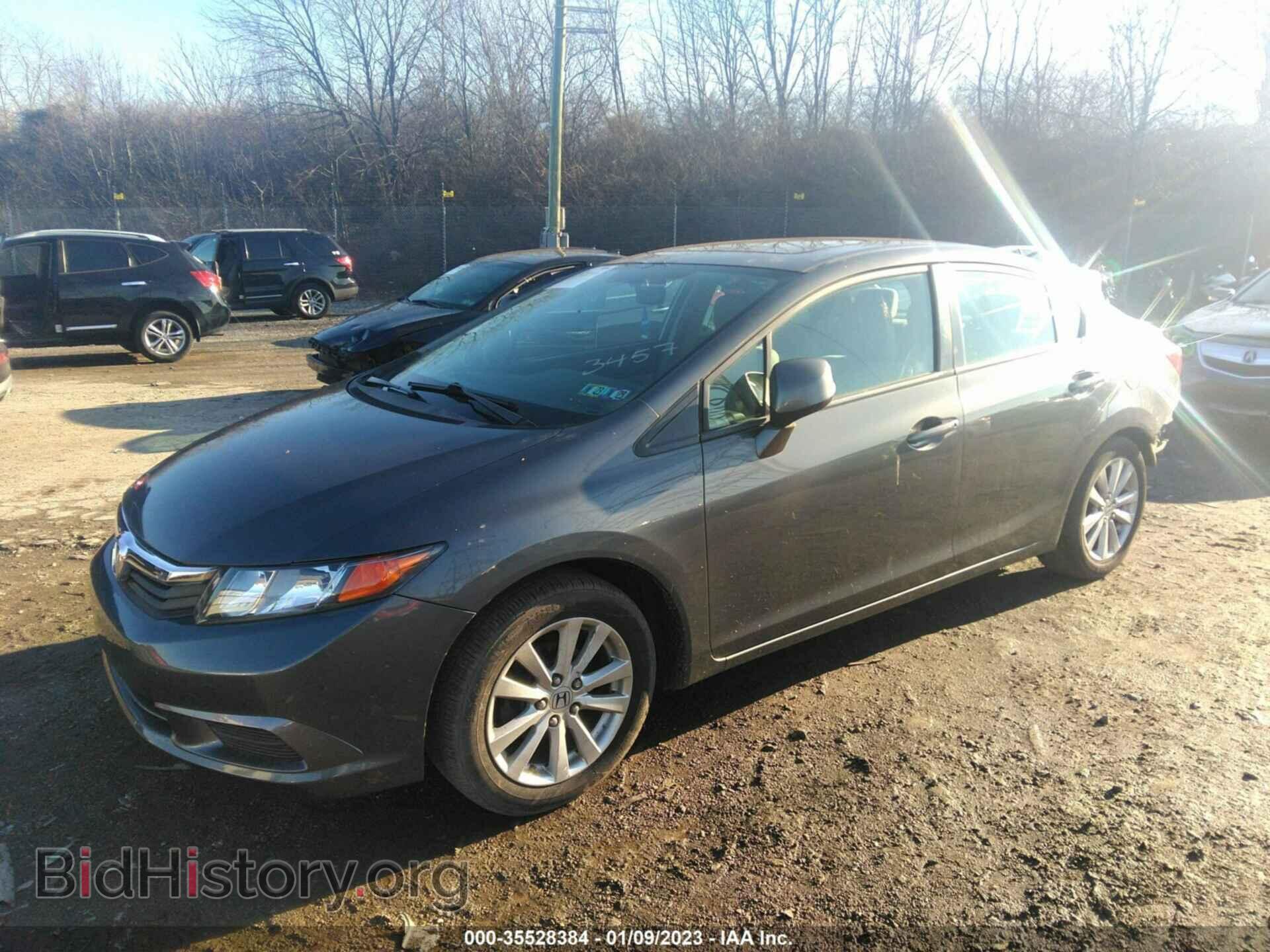 2012 HONDA CIVIC SDN - VIN: 2HGFB2F84CH303457 - Фото 2