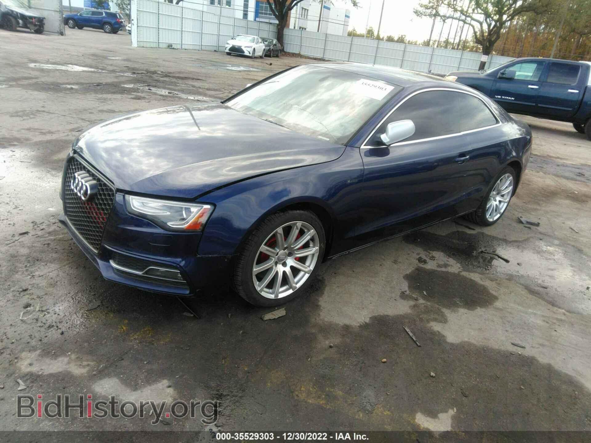 2013 AUDI S5 - VIN: WAUCGAFR8DA029294 - Photo 2