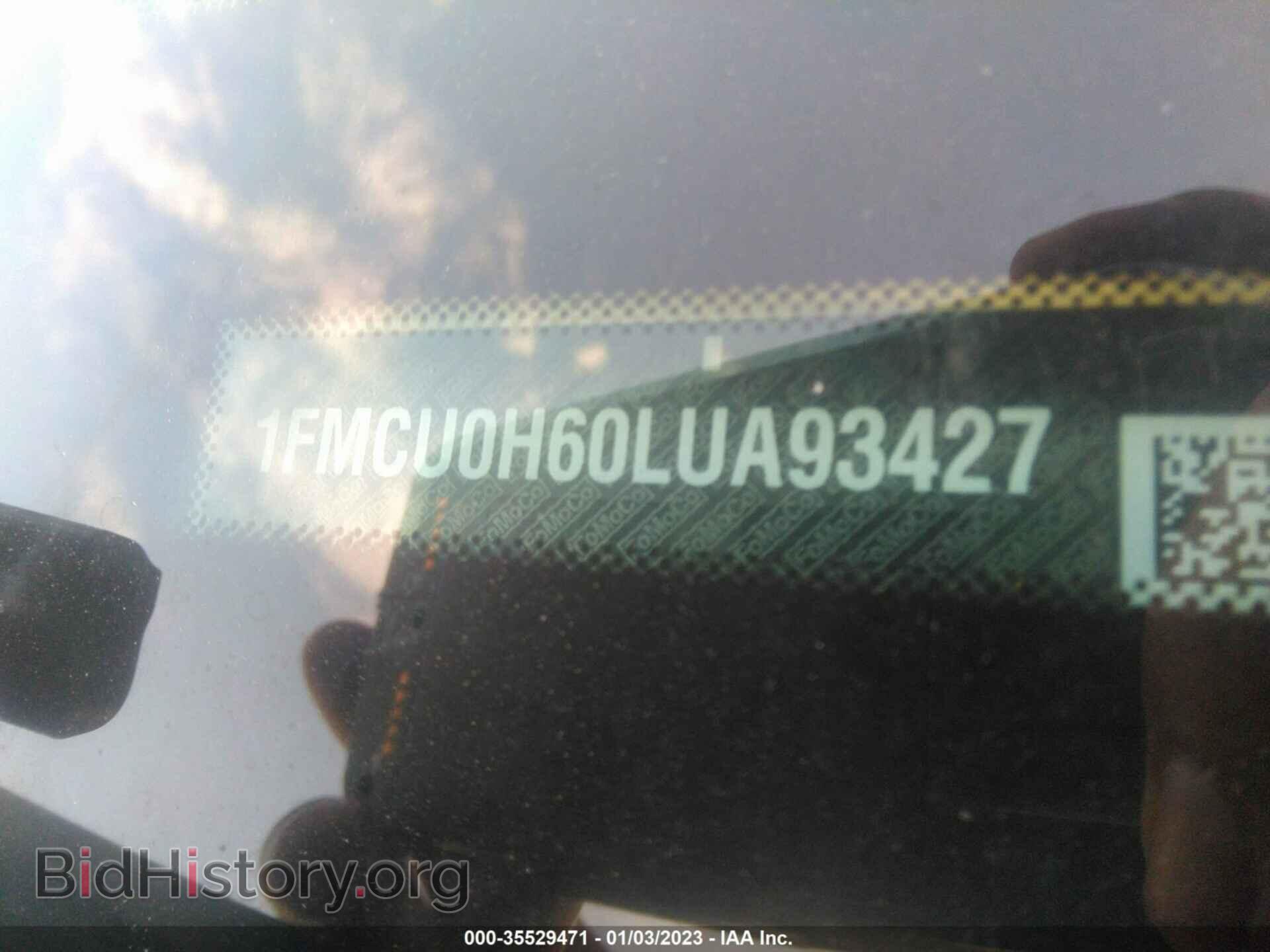 2020 FORD ESCAPE - VIN: 1FMCU0H60LUA93427 - Фото 9