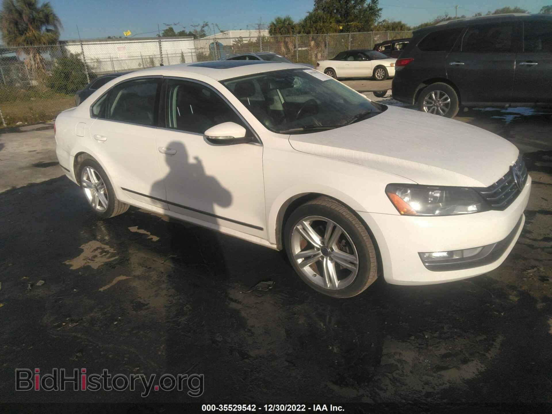 Photo 1VWCN7A33CC075937 - VOLKSWAGEN PASSAT 2012