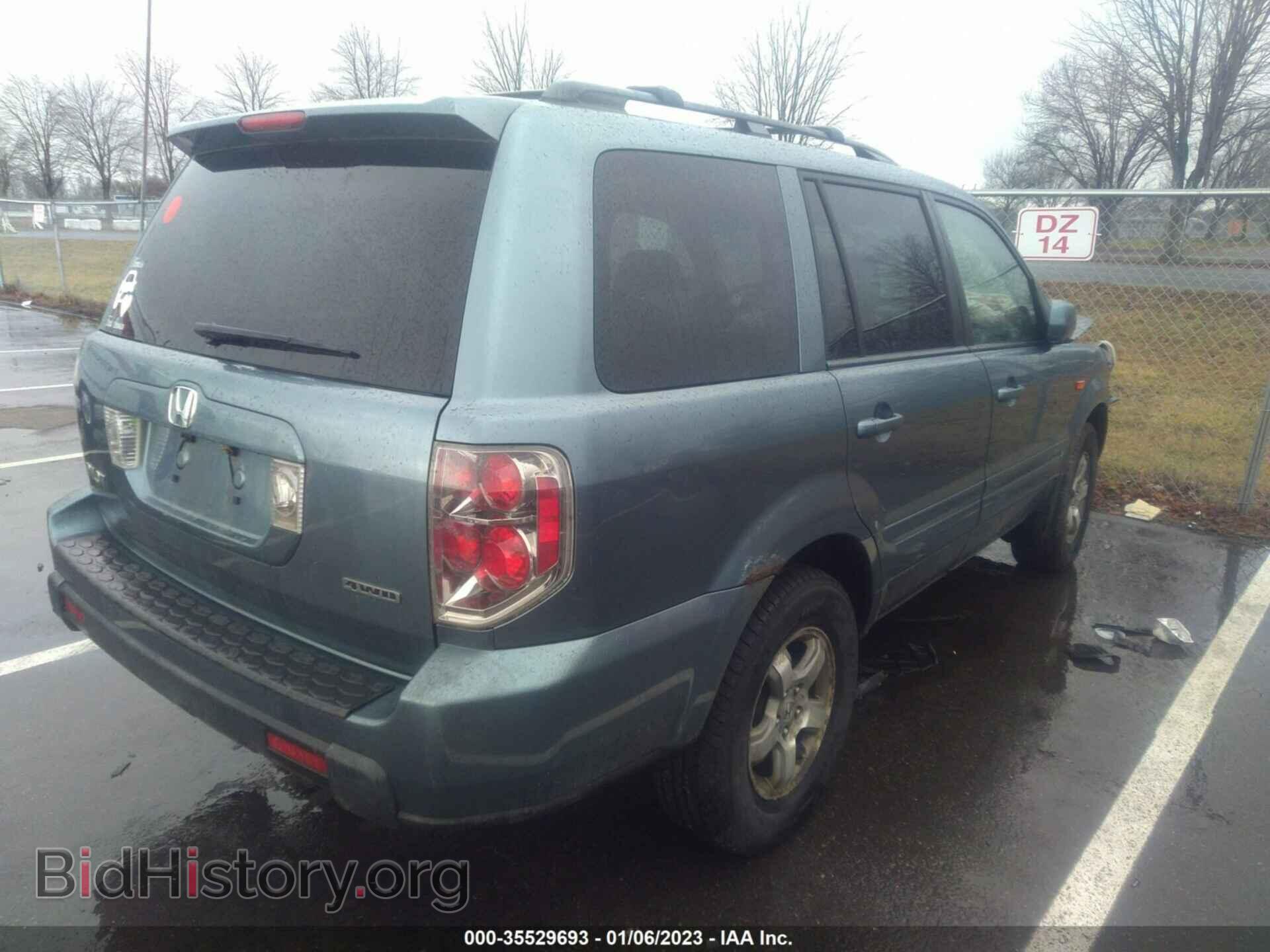 2006 HONDA PILOT - VIN: 2HKYF18596H560456 - Фото 4