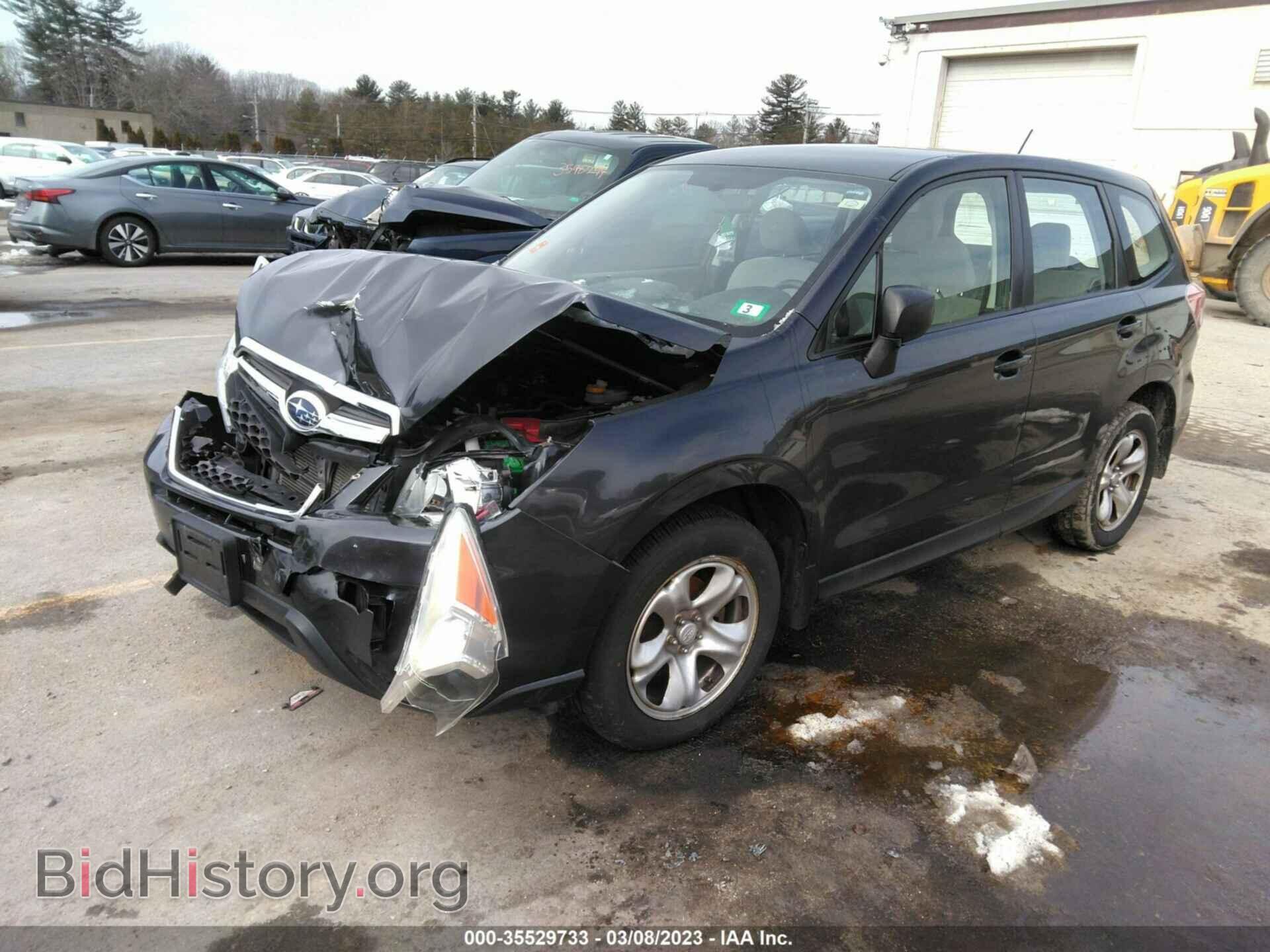 2014 SUBARU FORESTER - VIN: JF2SJAAC5EH460639 - Фото 2