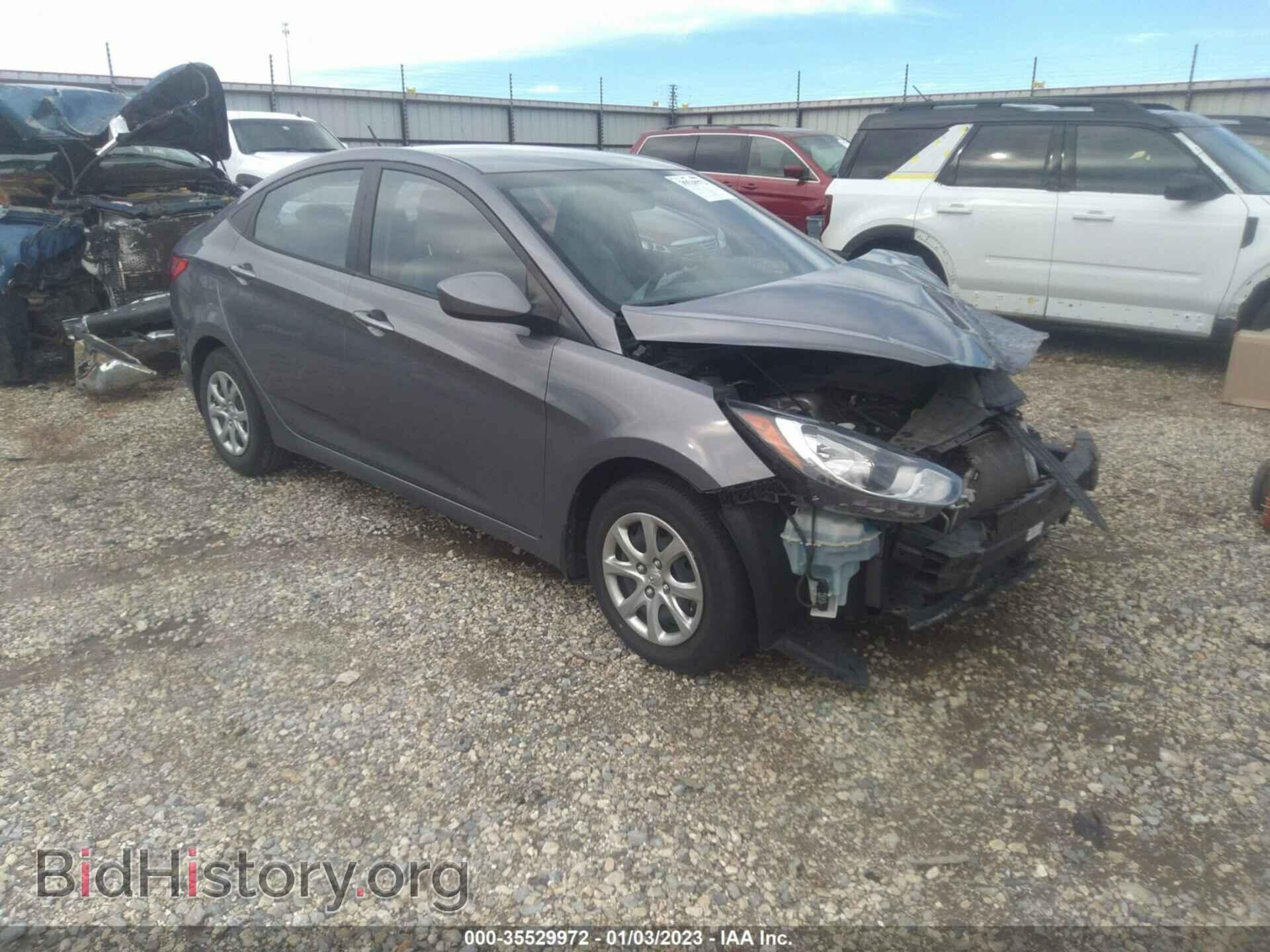 Photo KMHCT4AE8DU549512 - HYUNDAI ACCENT 2013