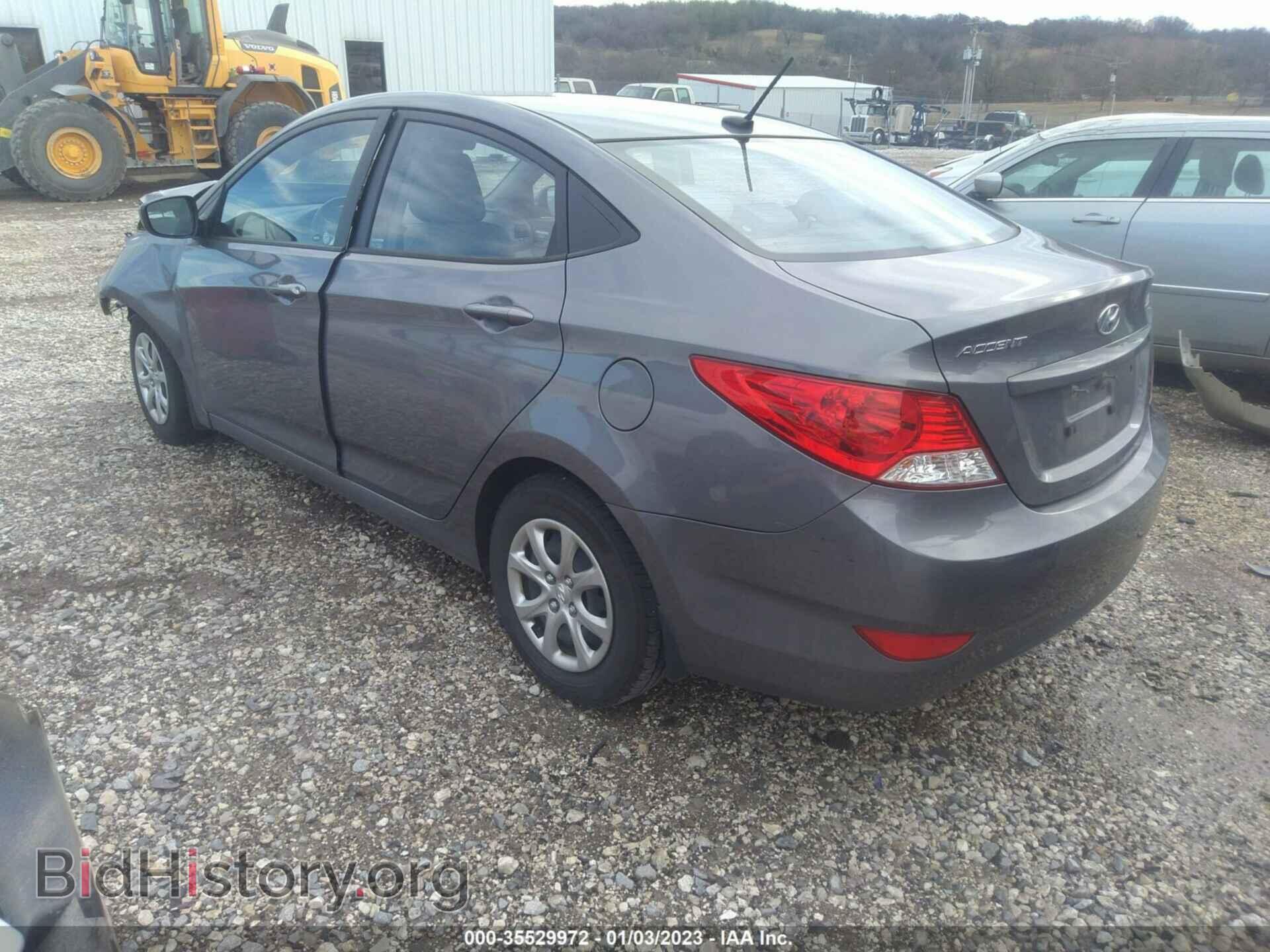 2013 HYUNDAI ACCENT - VIN: KMHCT4AE8DU549512 - Фото 3