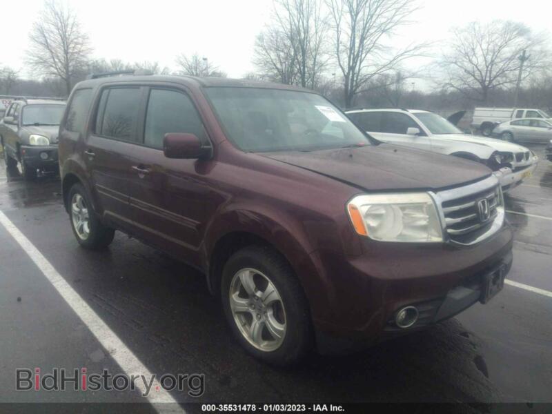 2013 Honda PILOT EX-L (VIN 5FNYF4H52DB036367) — фото 1 из 11, IAAI, повреждение: механическое