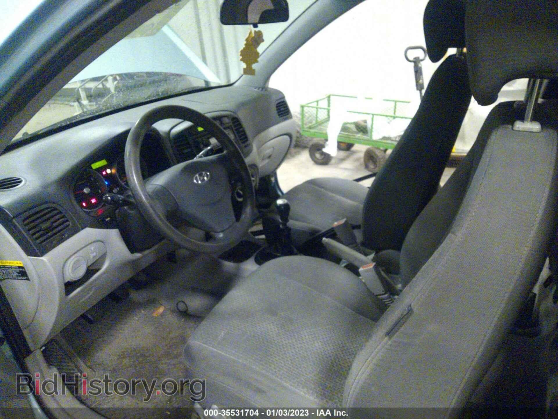 2007 HYUNDAI ACCENT - VIN: KMHCM36C47U032159 - Фото 5