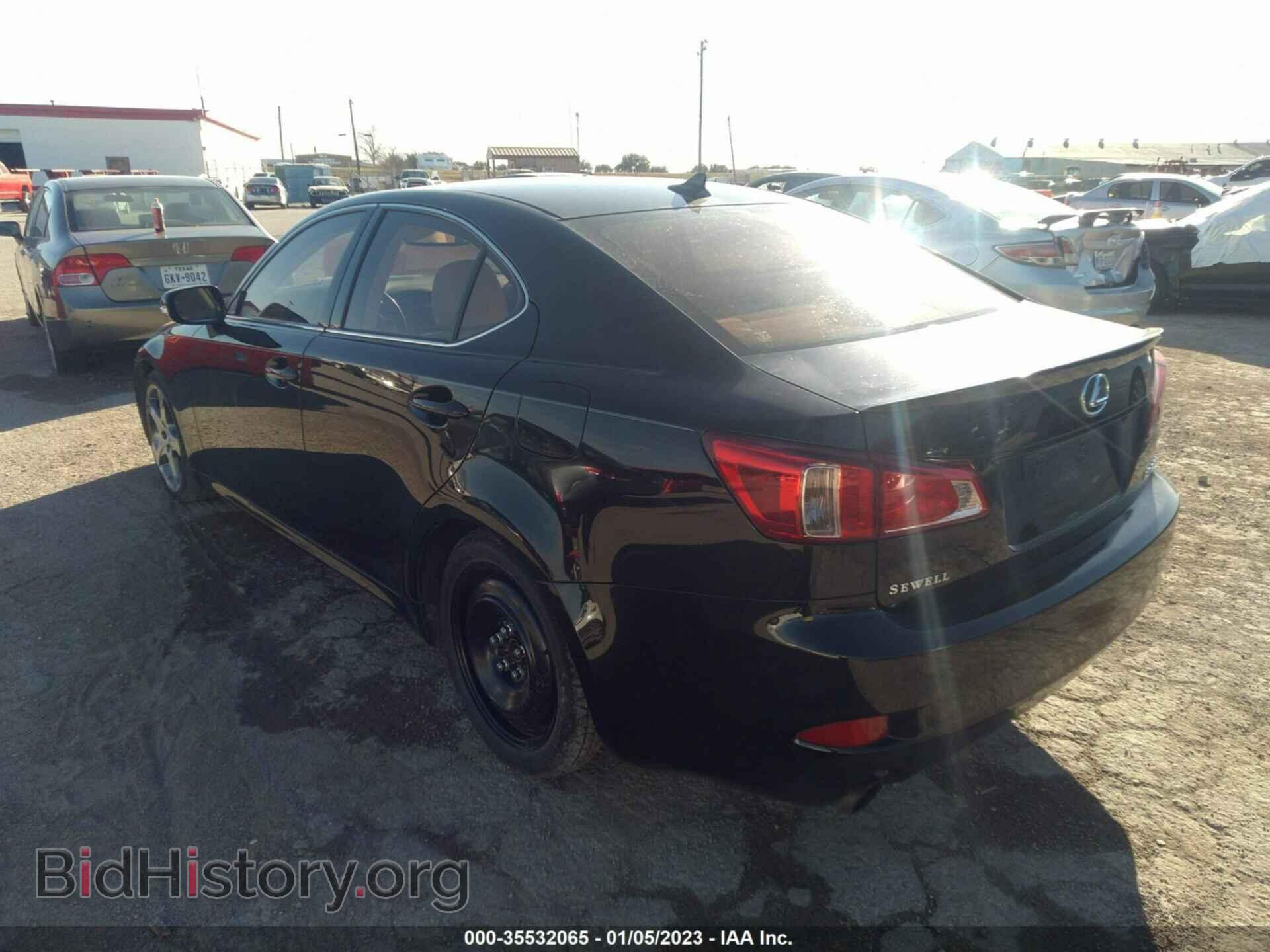 2012 LEXUS IS 250 - VIN: JTHBF5C29C5175306 - Фото 3