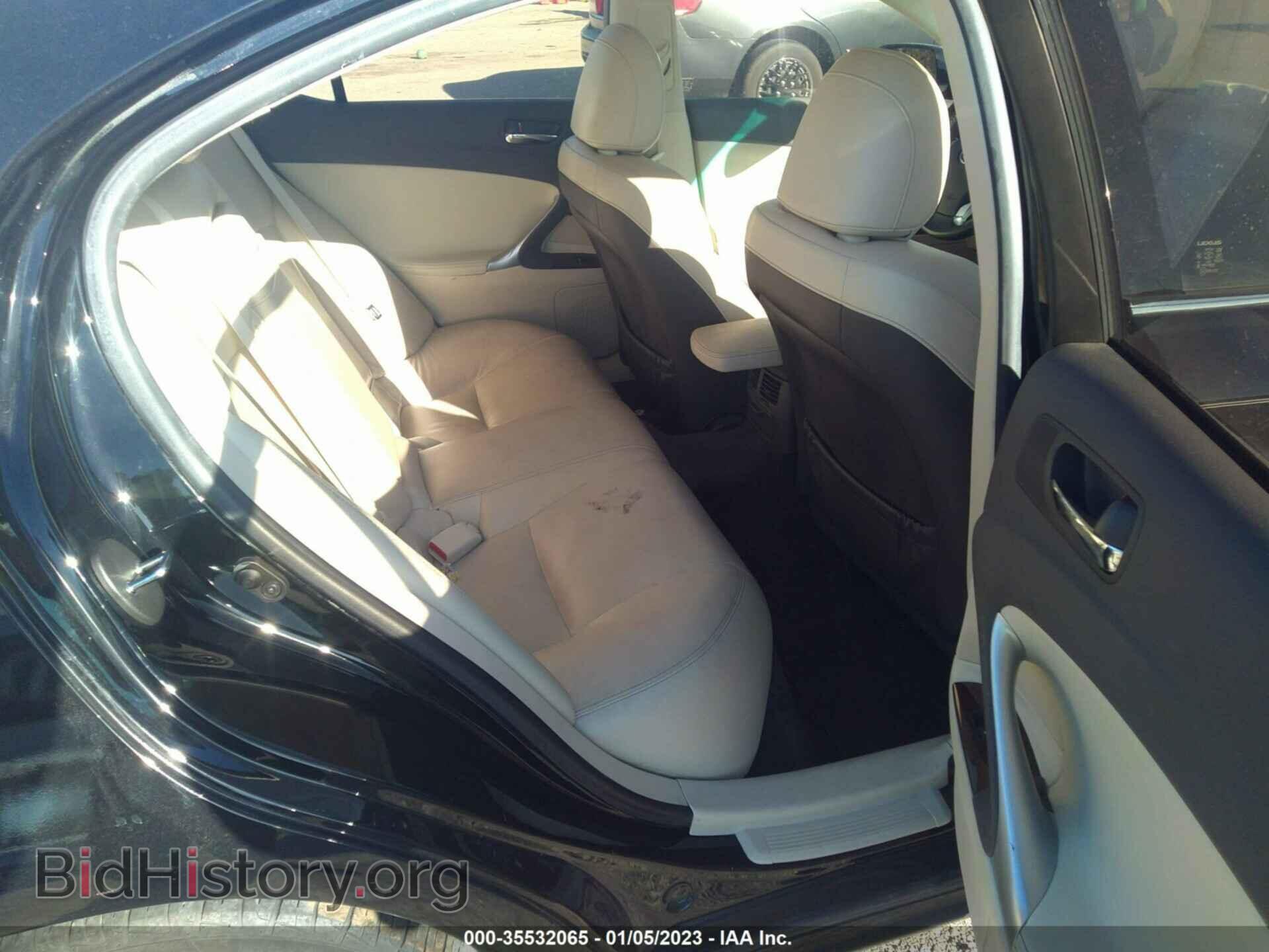 2012 LEXUS IS 250 - VIN: JTHBF5C29C5175306 - Фото 8