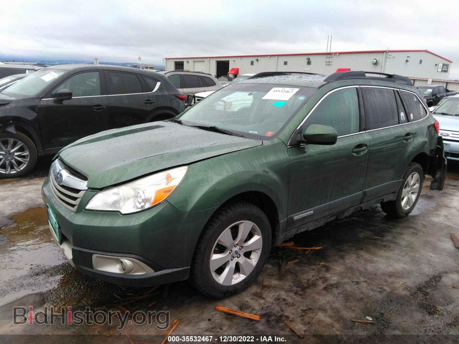 2012 SUBARU OUTBACK - VIN: 4S4BRBJC4C3237706 - Фото 2