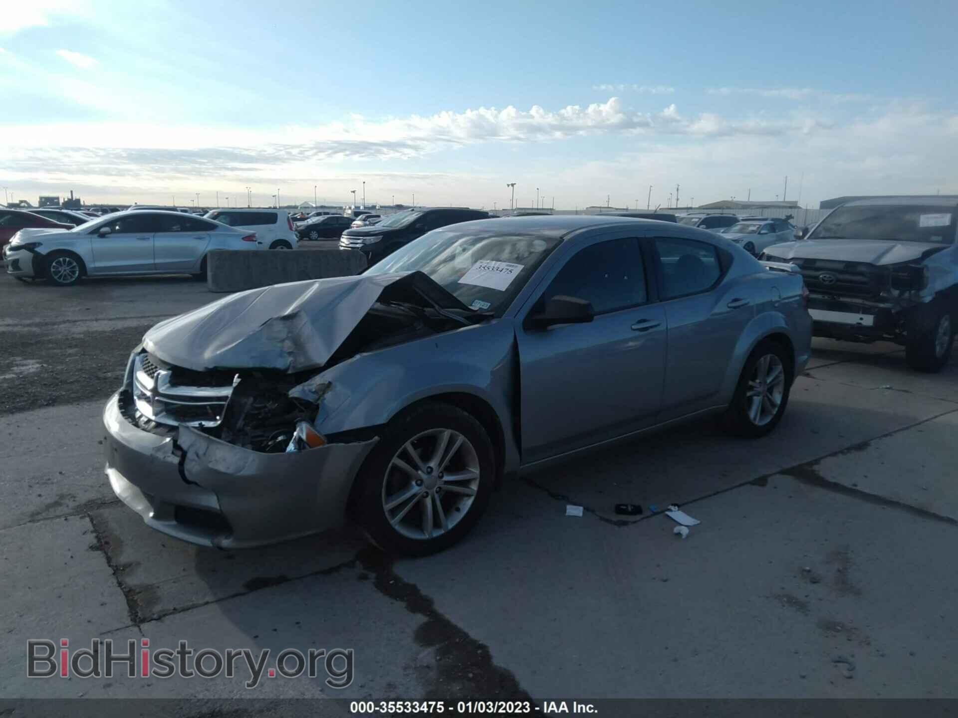 2013 DODGE AVENGER - VIN: 1C3CDZAG4DN575829 - Фото 2