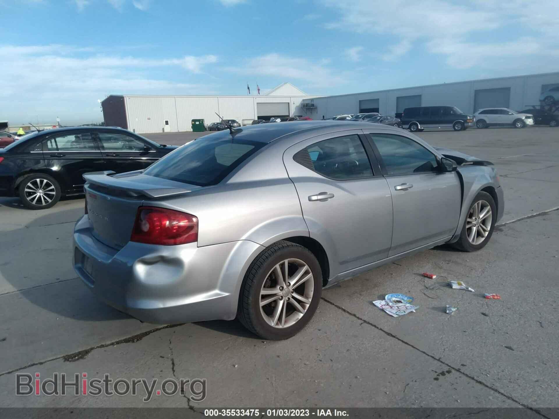 2013 DODGE AVENGER - VIN: 1C3CDZAG4DN575829 - Фото 4