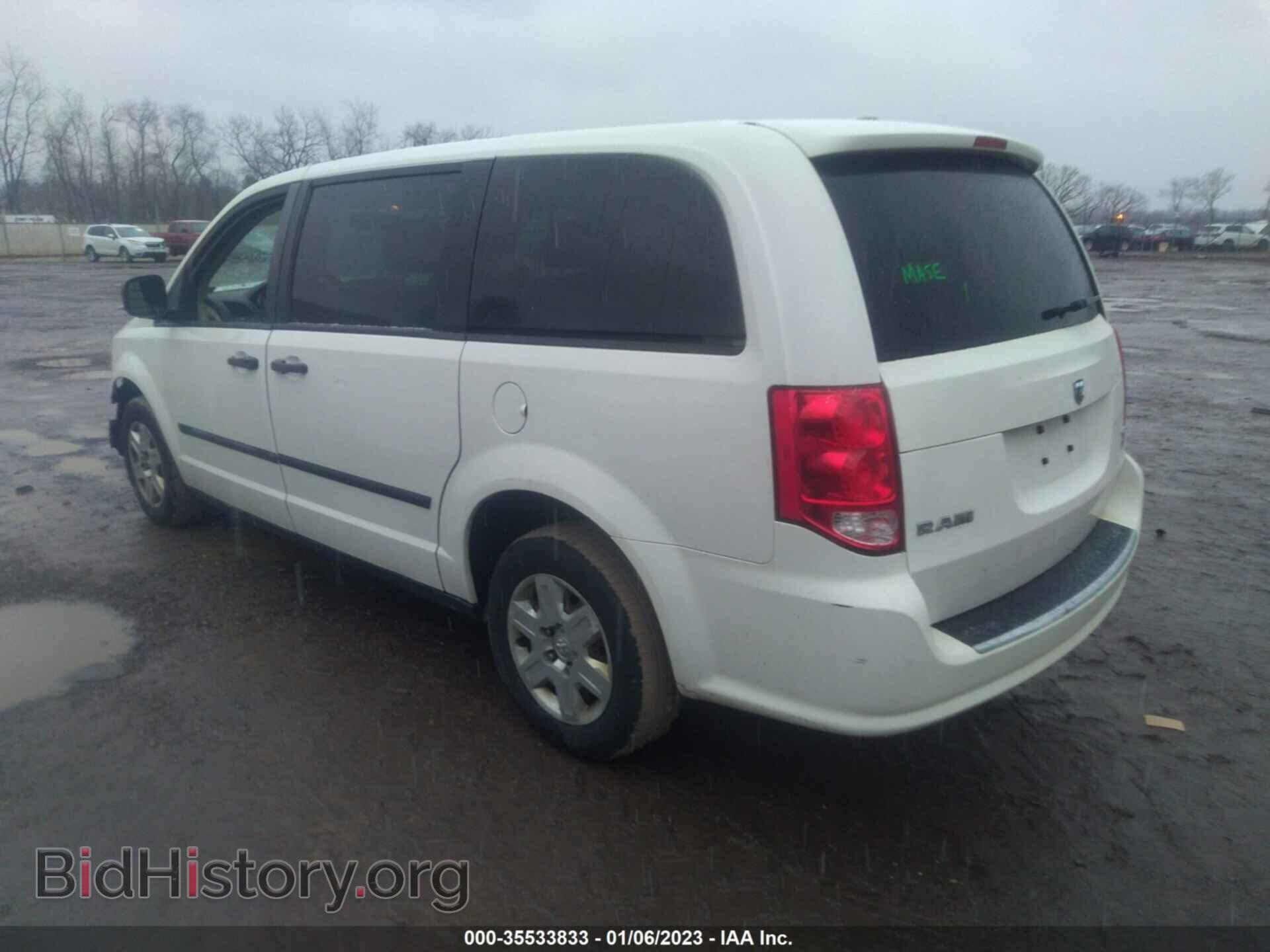 2012 RAM CARGO VAN - VIN: 2C4JDGAG3CR262599 - Photo 3